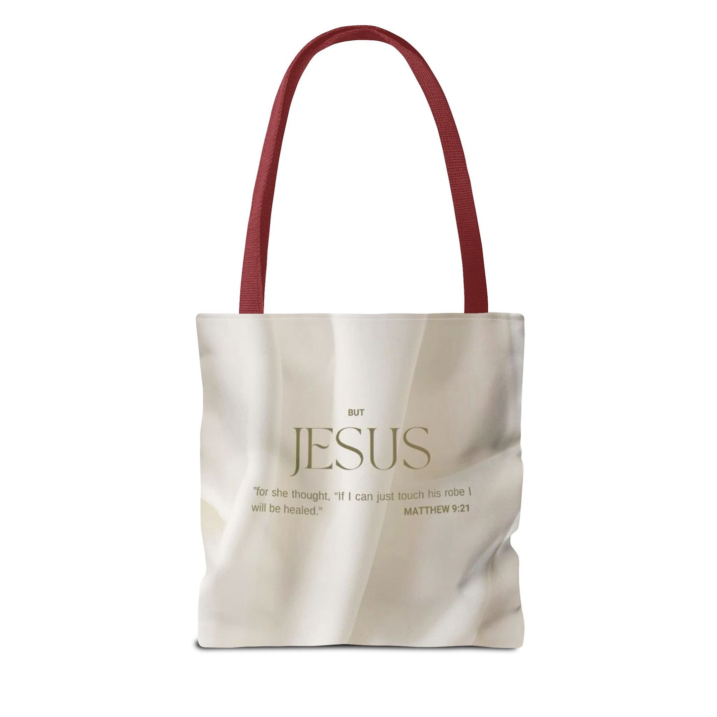 But Jesus healing scripture Tote Bag
