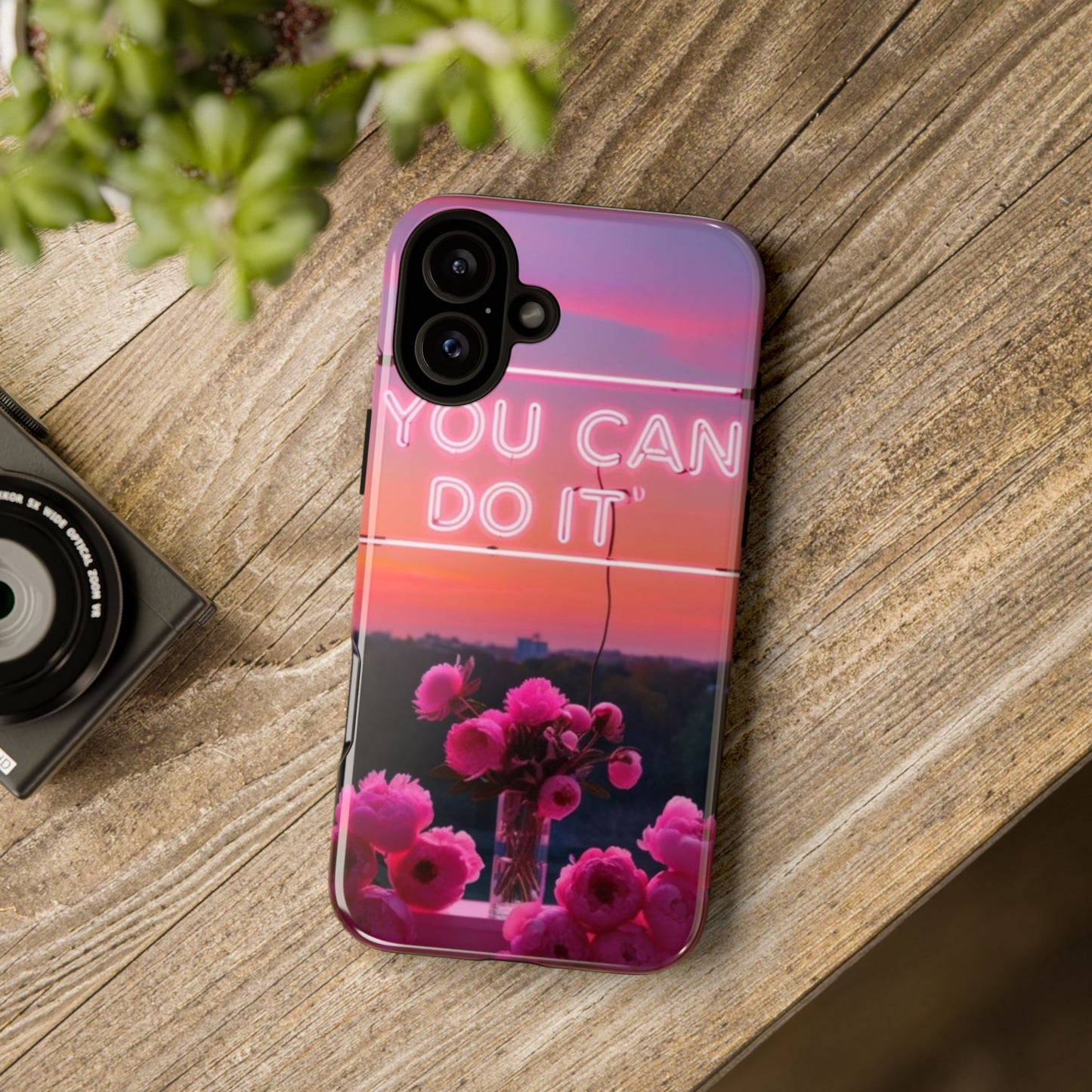You can do it phone case bold words, soft strength