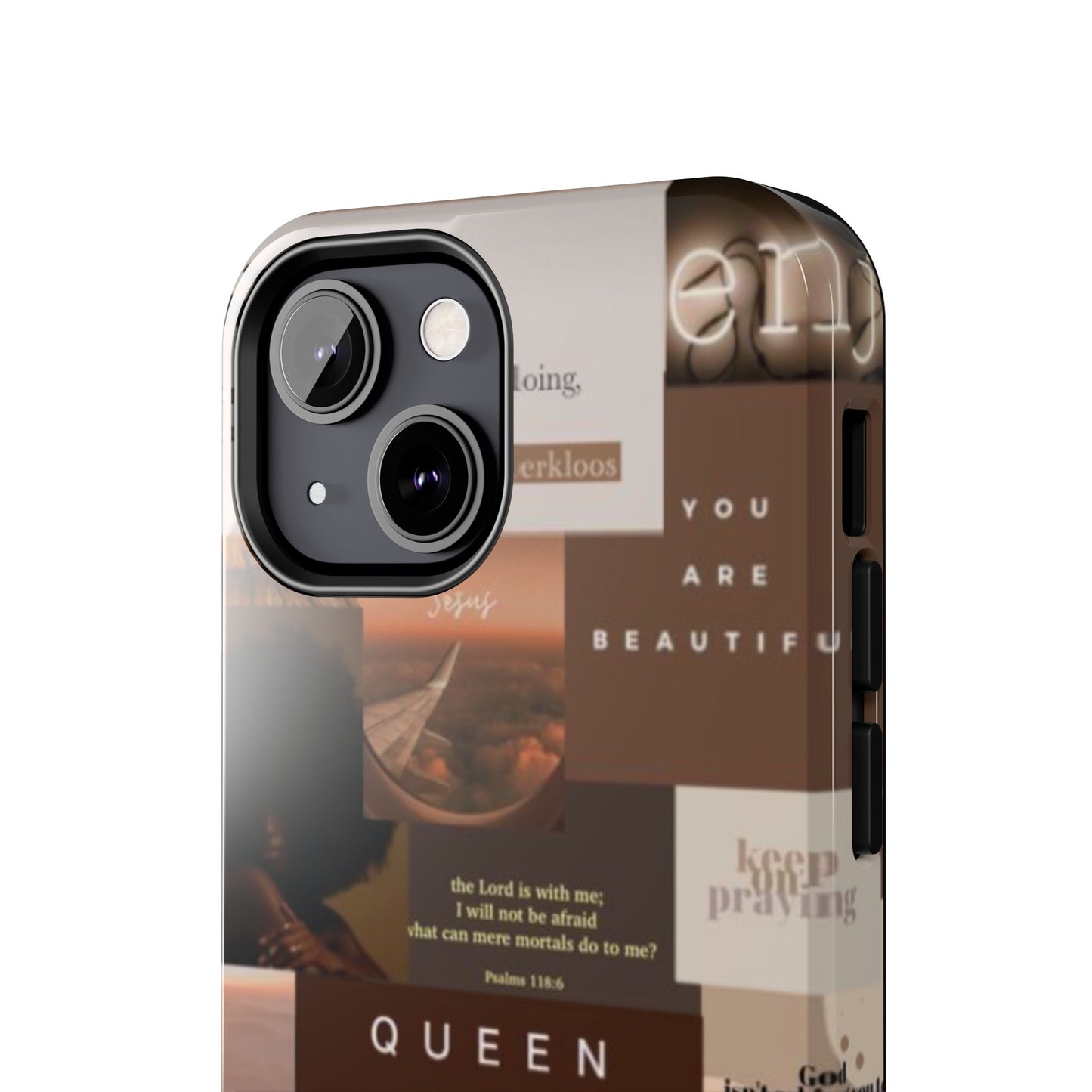 Jesus is King phone case identity, trust and power and every hold