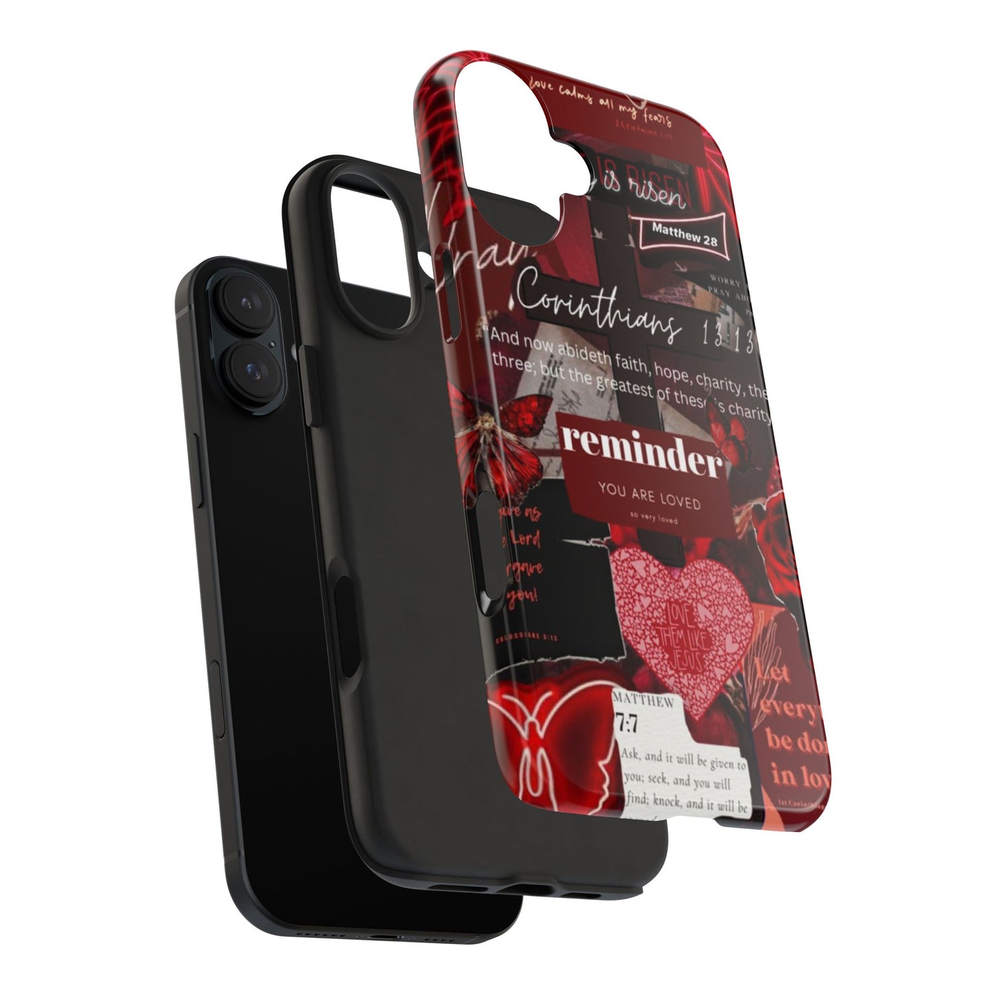 You are loved phone case, faith, love, and bold truth