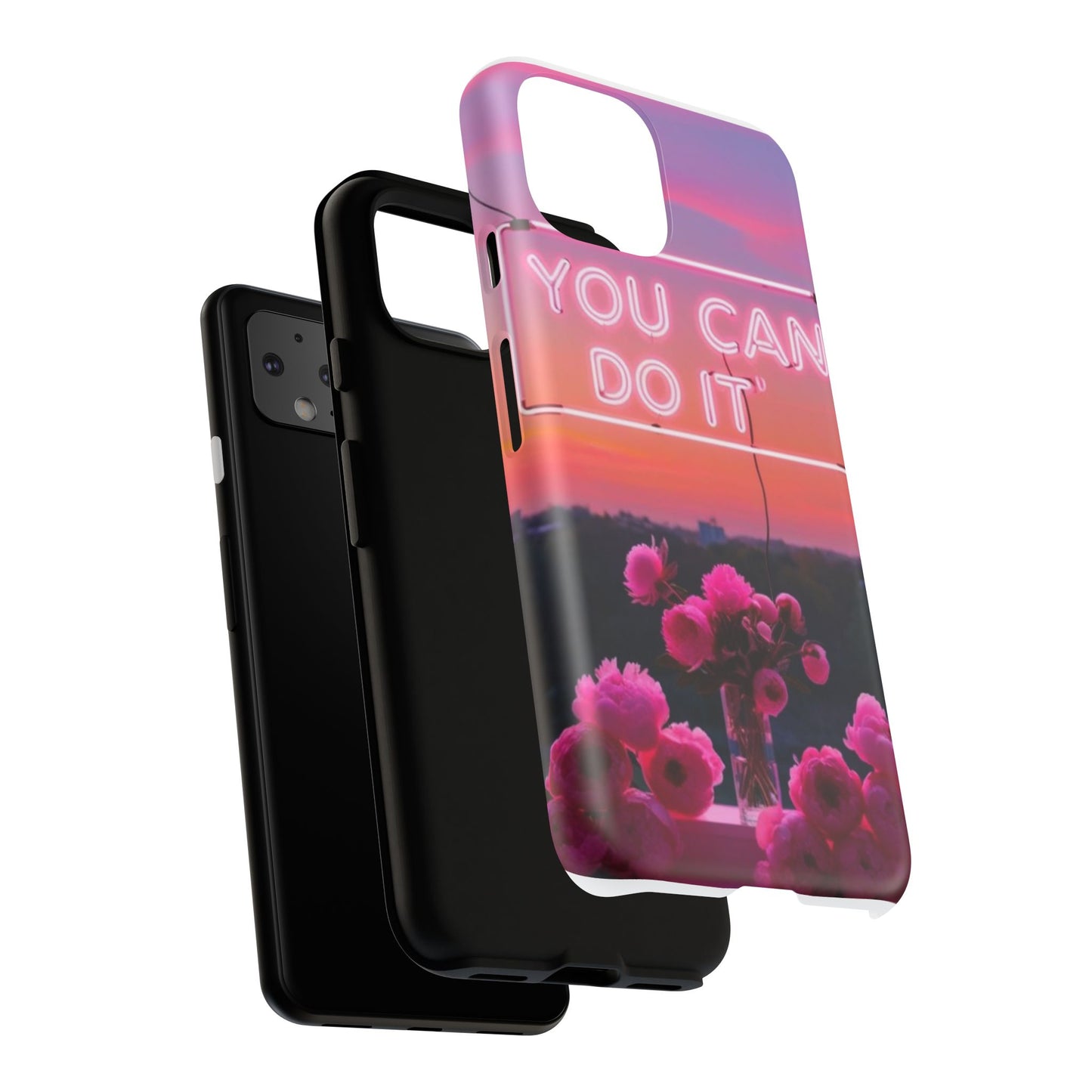 You can do it phone case bold words, soft strength