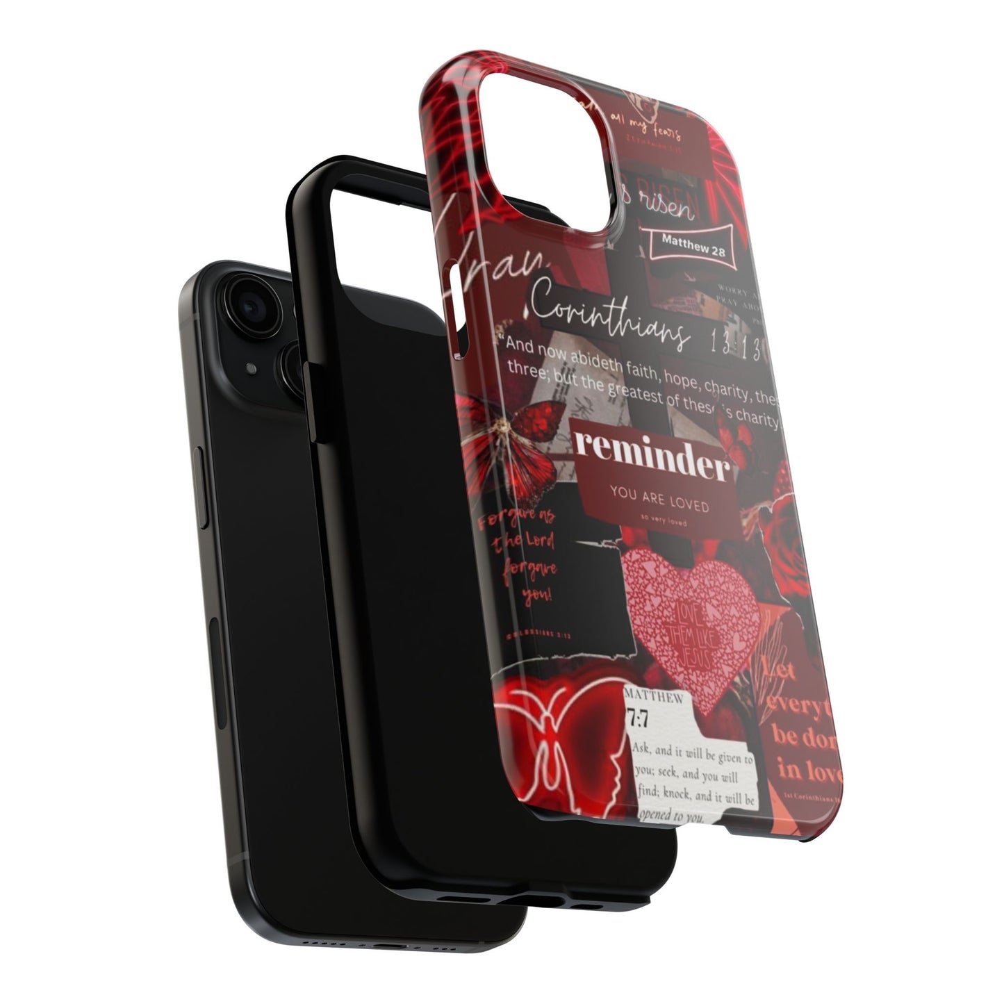 You are loved phone case, faith, love, and bold truth