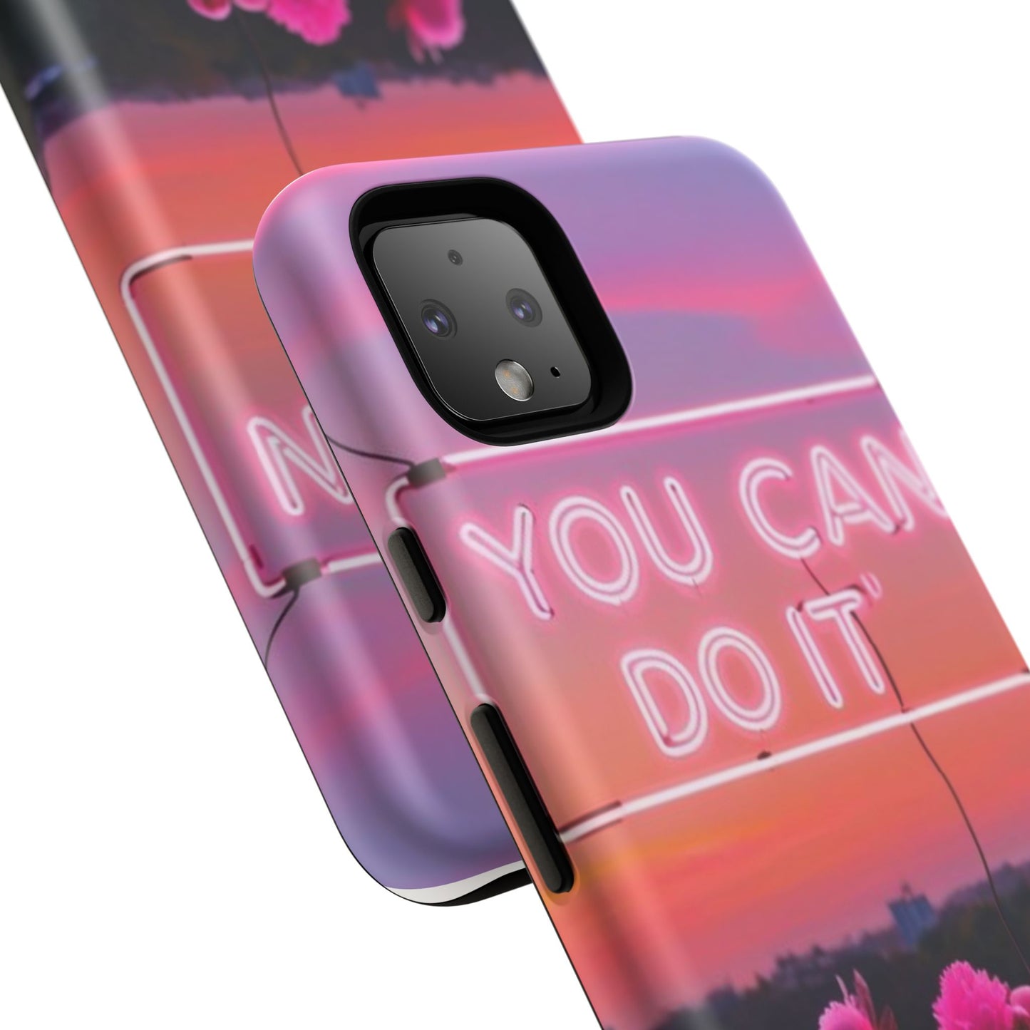 You can do it phone case bold words, soft strength