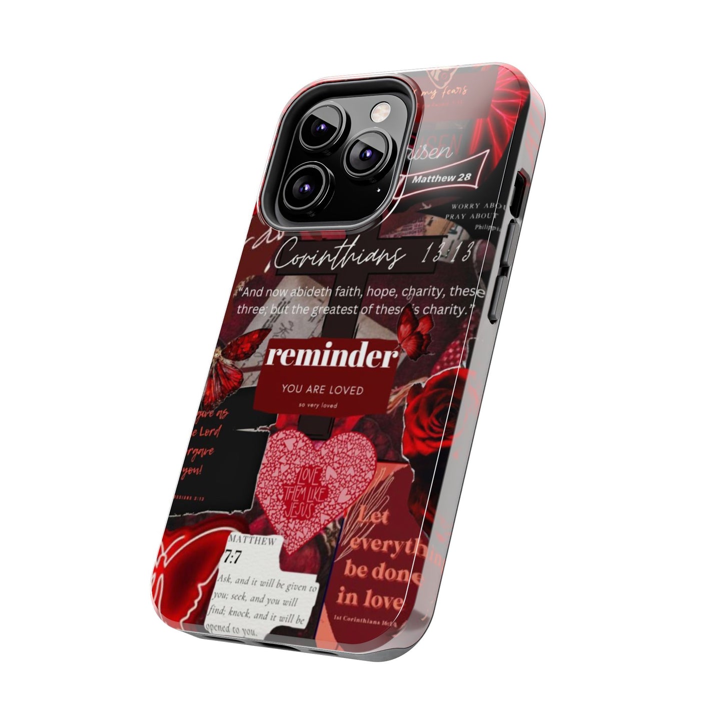 You are loved phone case, faith, love, and bold truth
