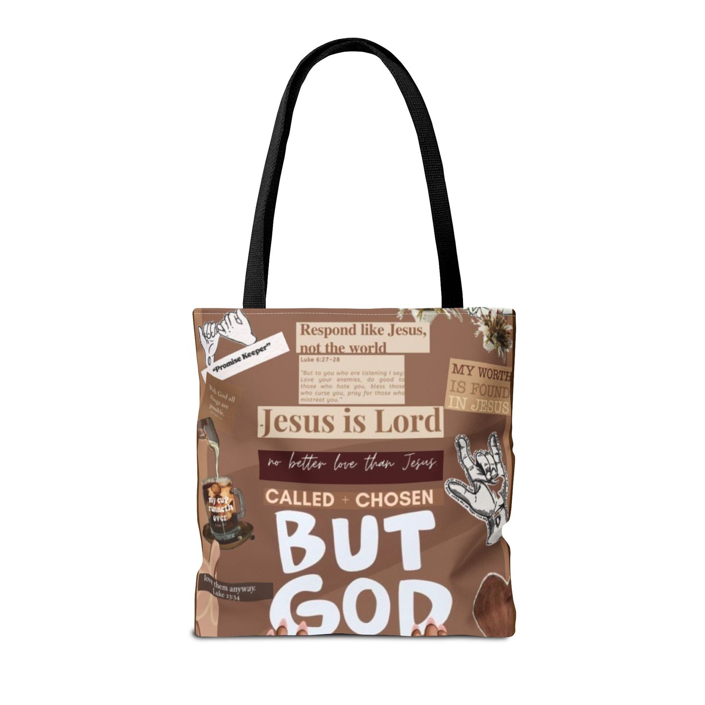 Inspirational Christian Tote Bag - 'Jesus is Lord' Design
