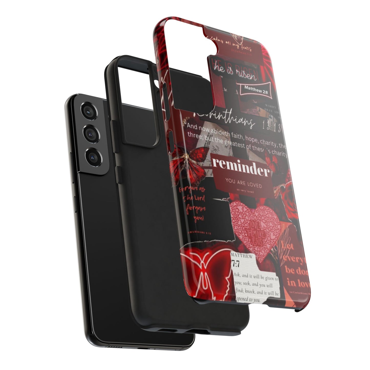 You are loved phone case, faith, love, and bold truth