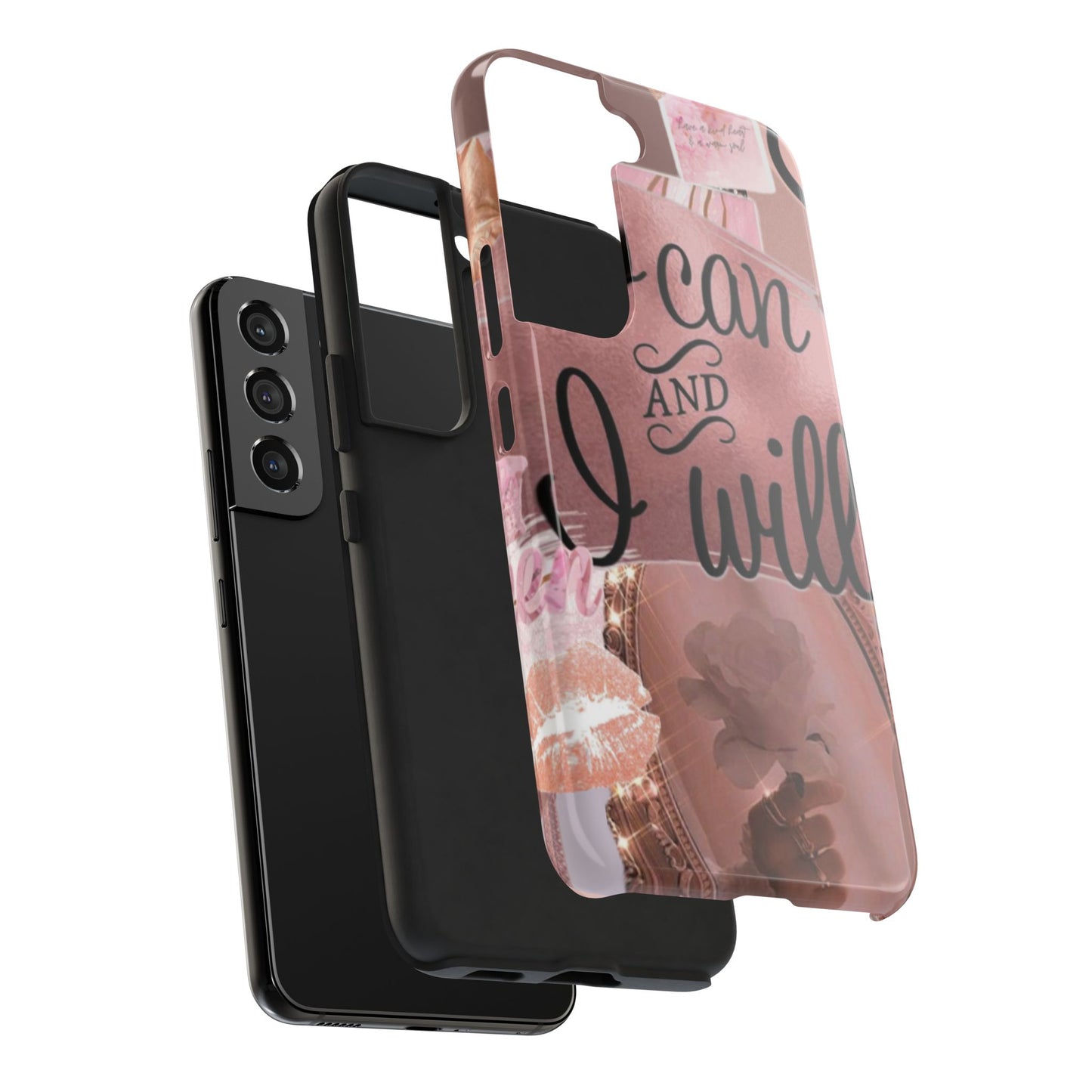 I can and I will  phone case faith, focus, and fierceness