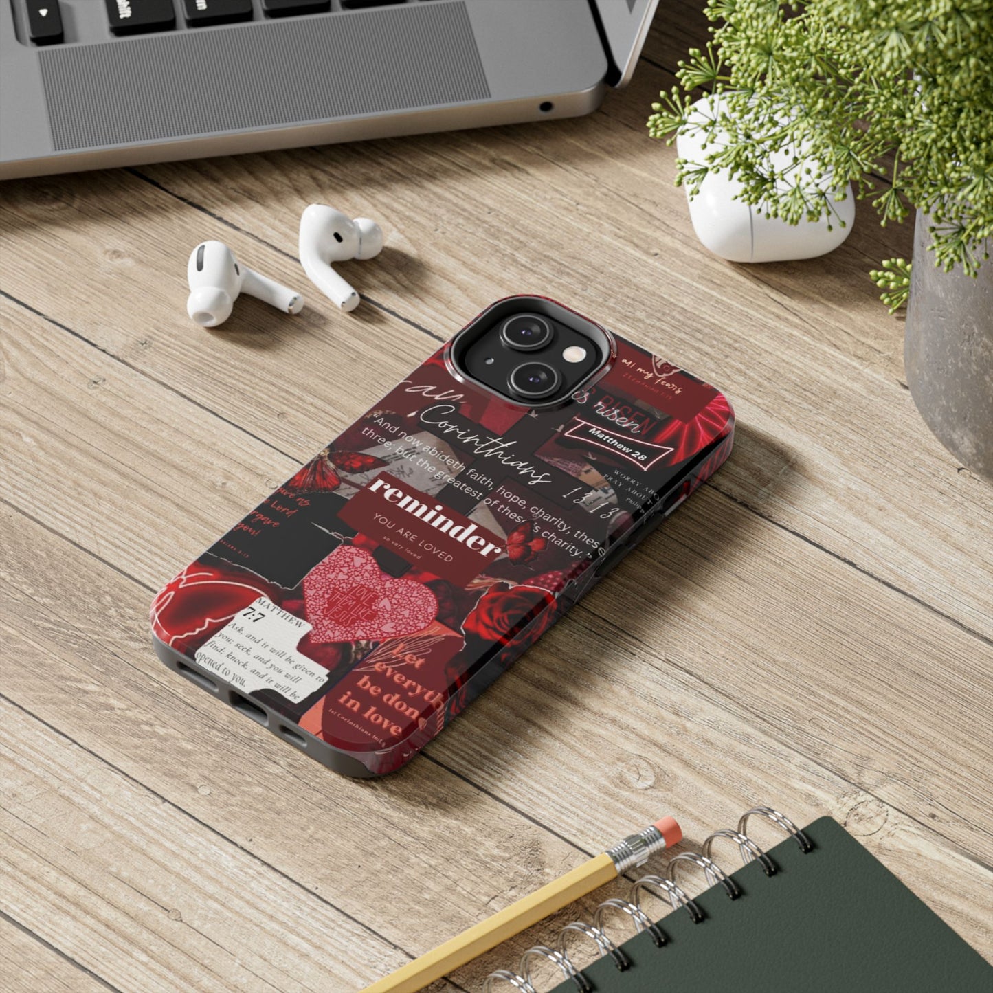 You are loved phone case, faith, love, and bold truth