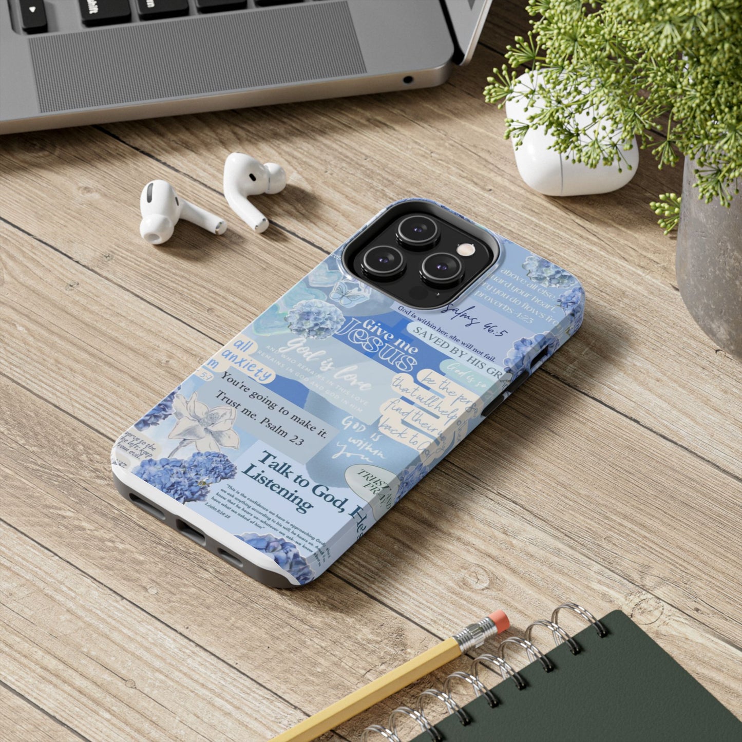 Talk to God he’s listening phone cases
