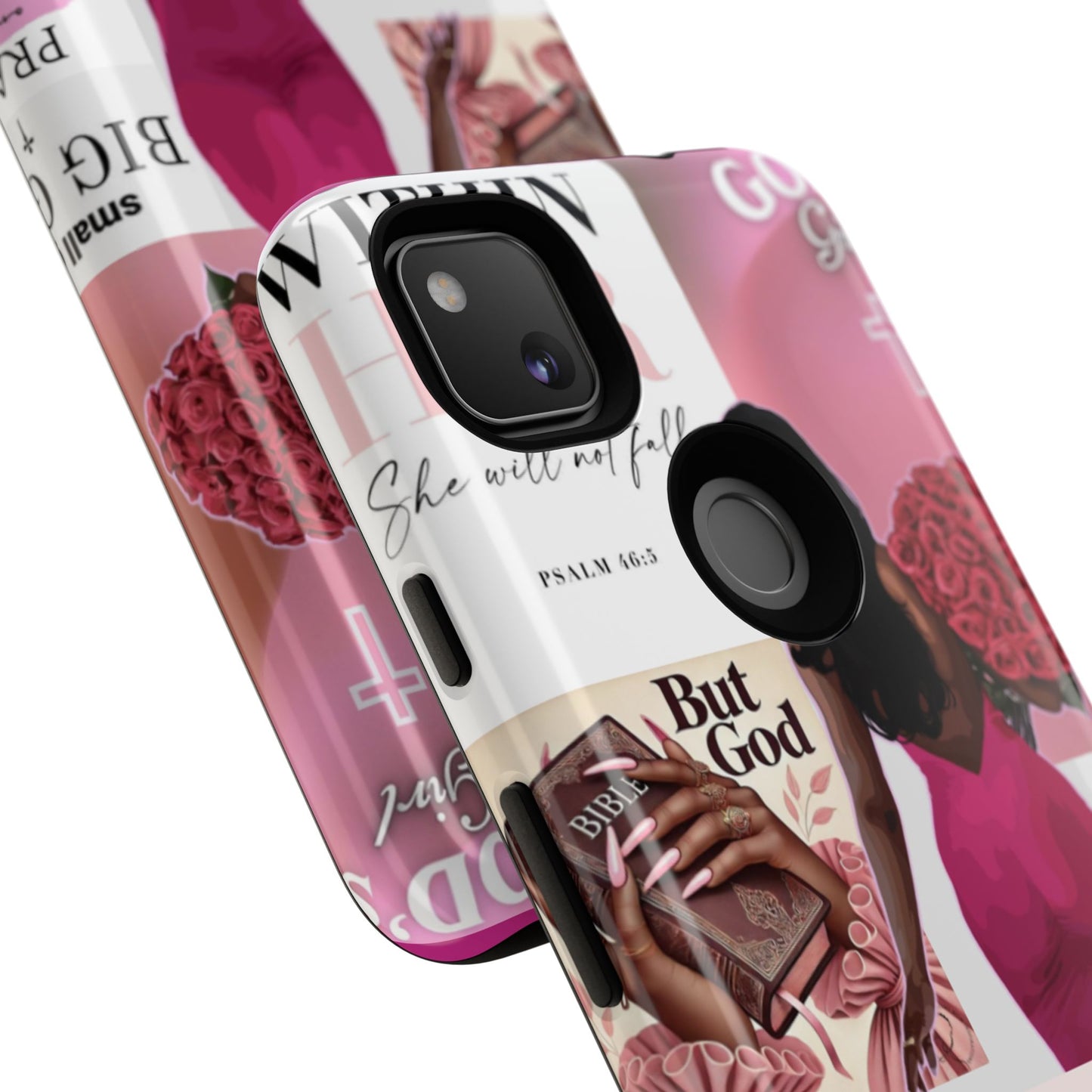 Same girl new game glow up with God phone case