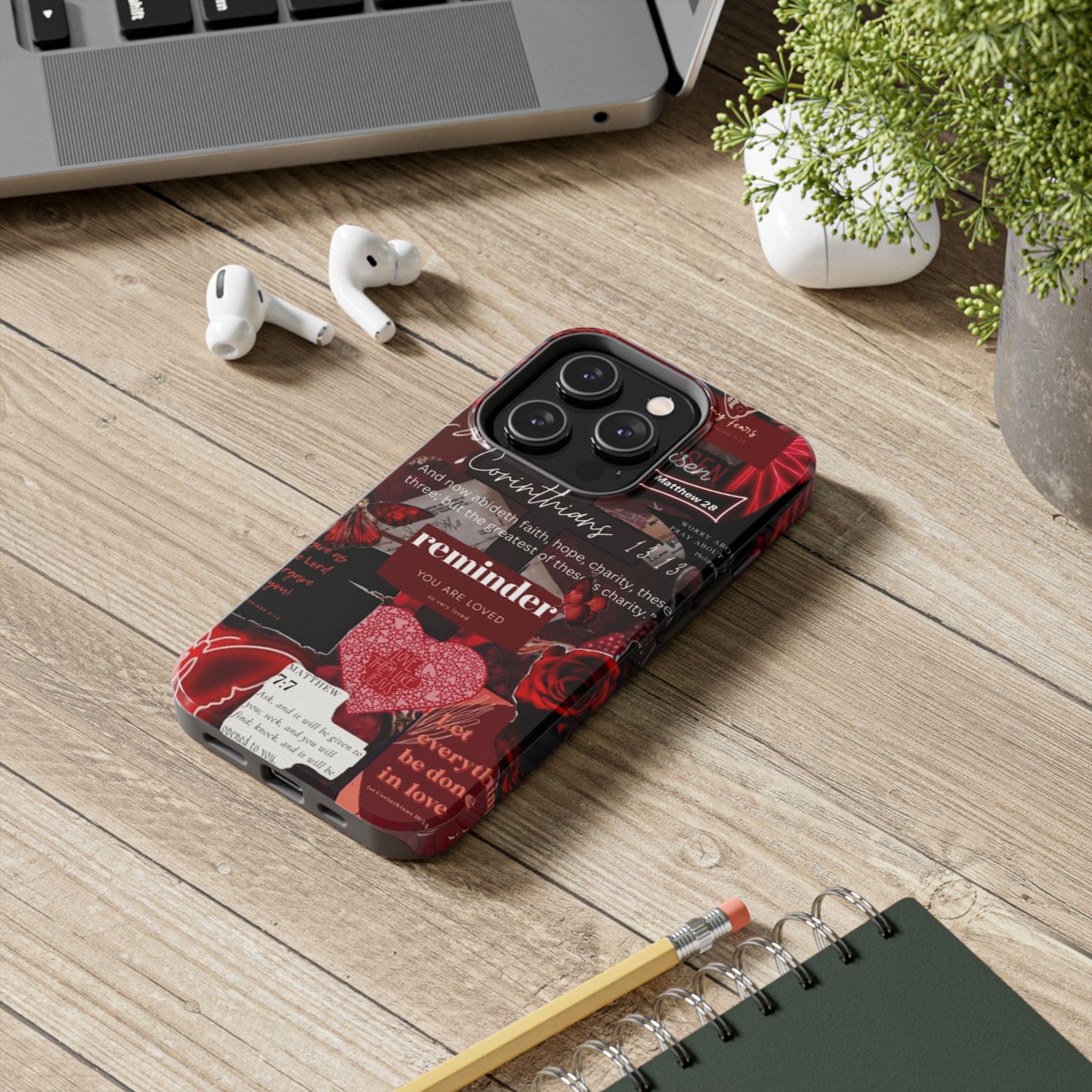 You are loved phone case, faith, love, and bold truth