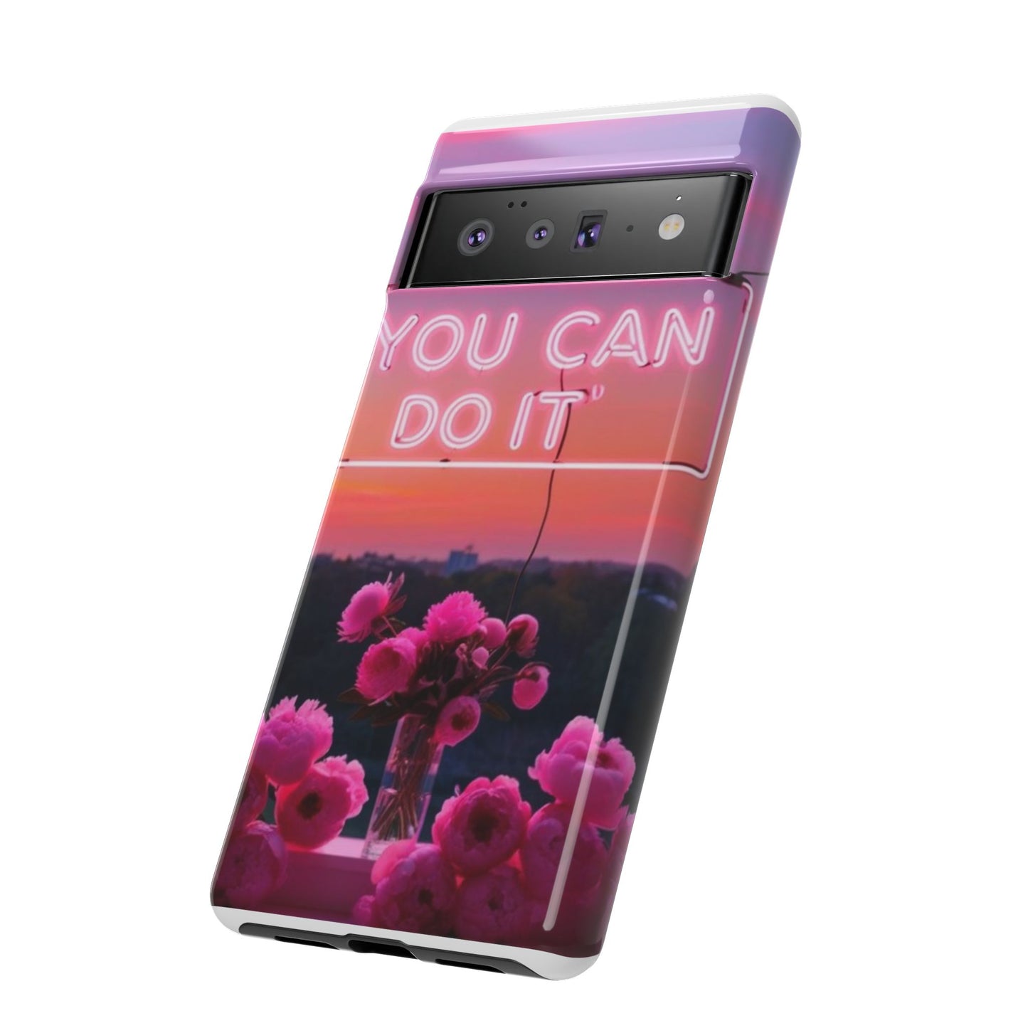 You can do it phone case bold words, soft strength