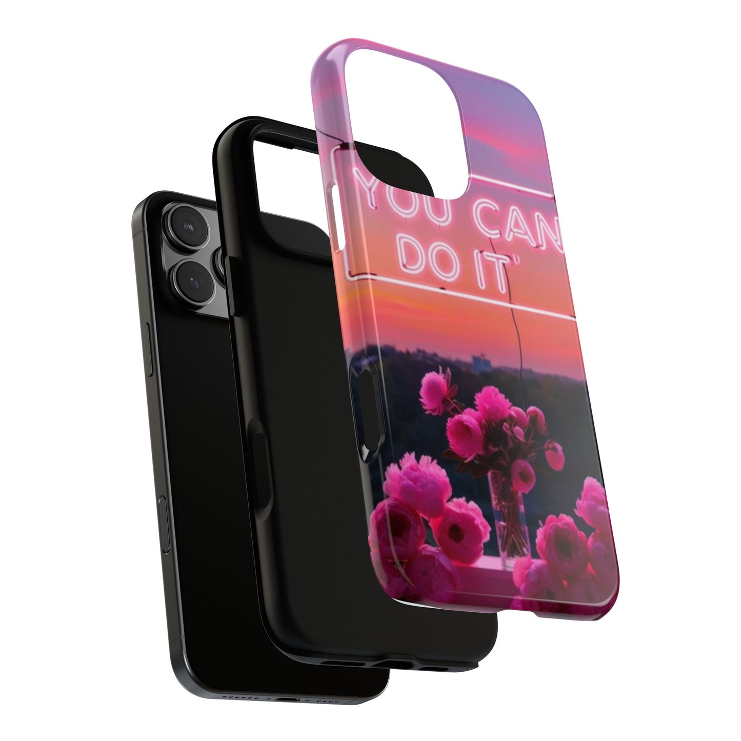 You can do it phone case bold words, soft strength