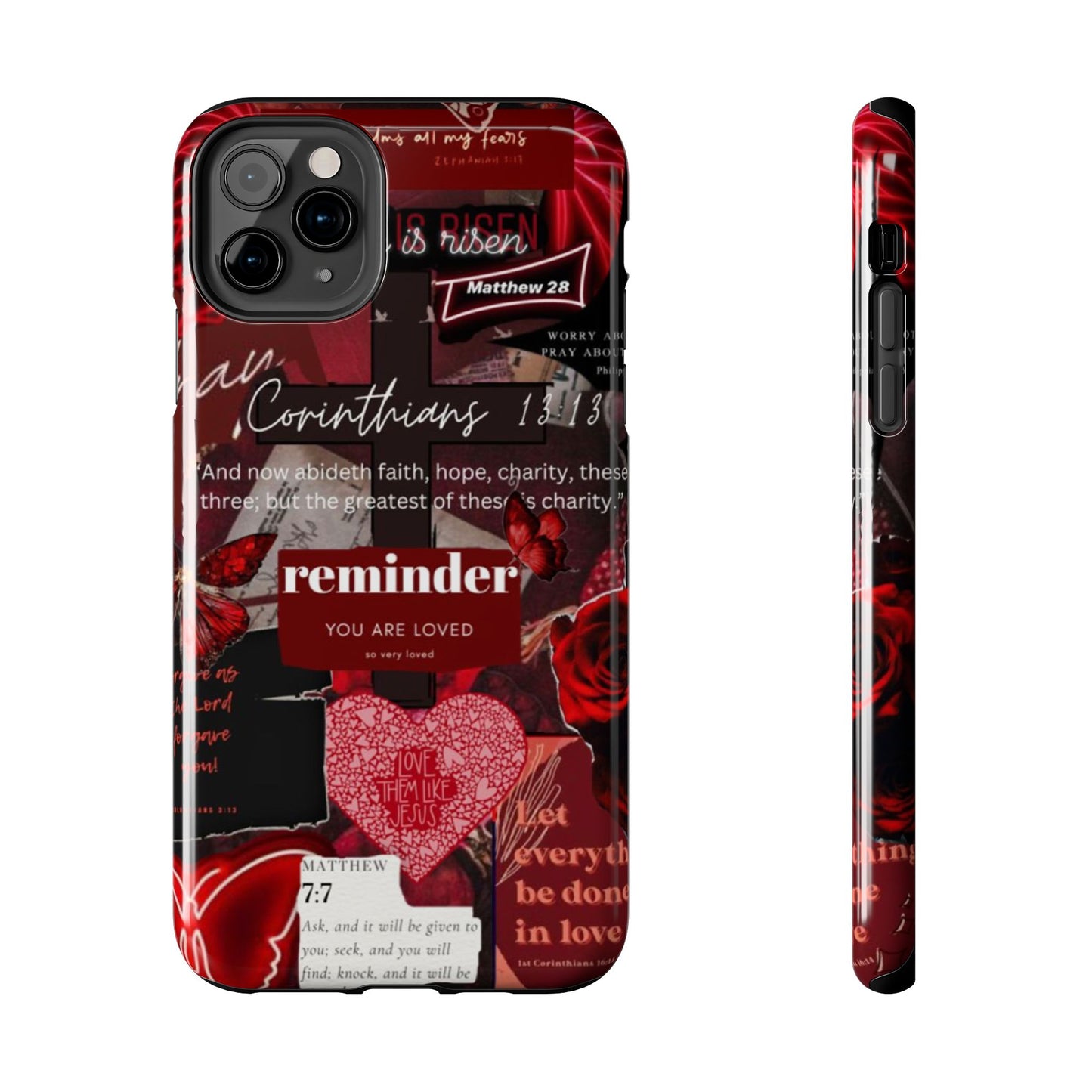 You are loved phone case, faith, love, and bold truth