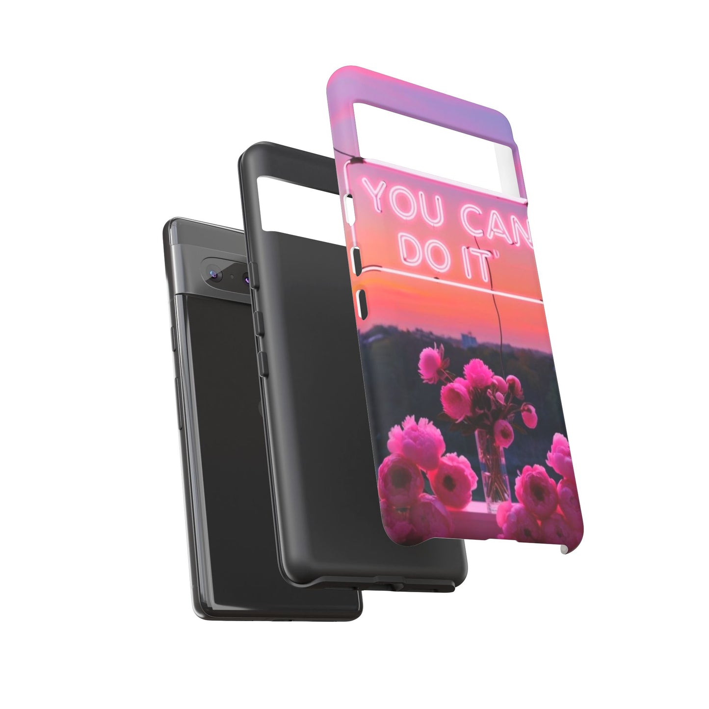 You can do it phone case bold words, soft strength