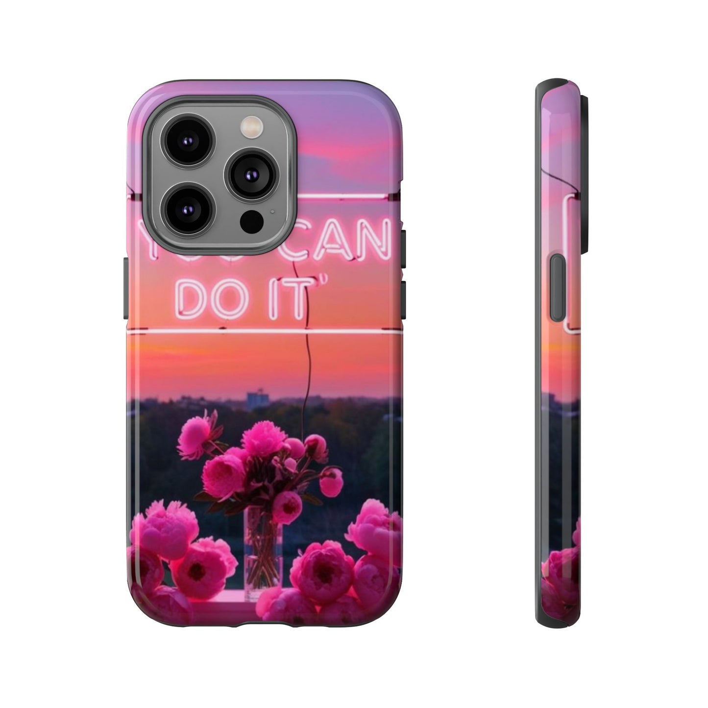 You can do it phone case bold words, soft strength