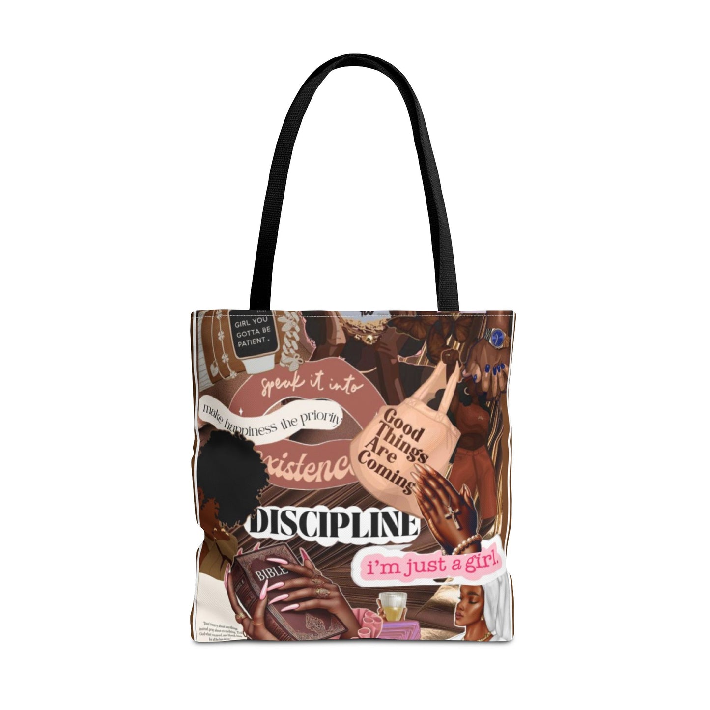Empowerment Tote Bag - Discipline & Inspiration