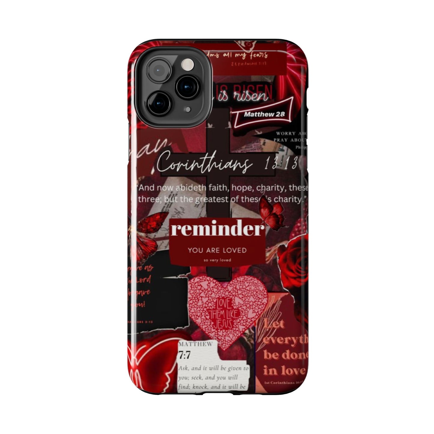 You are loved phone case, faith, love, and bold truth