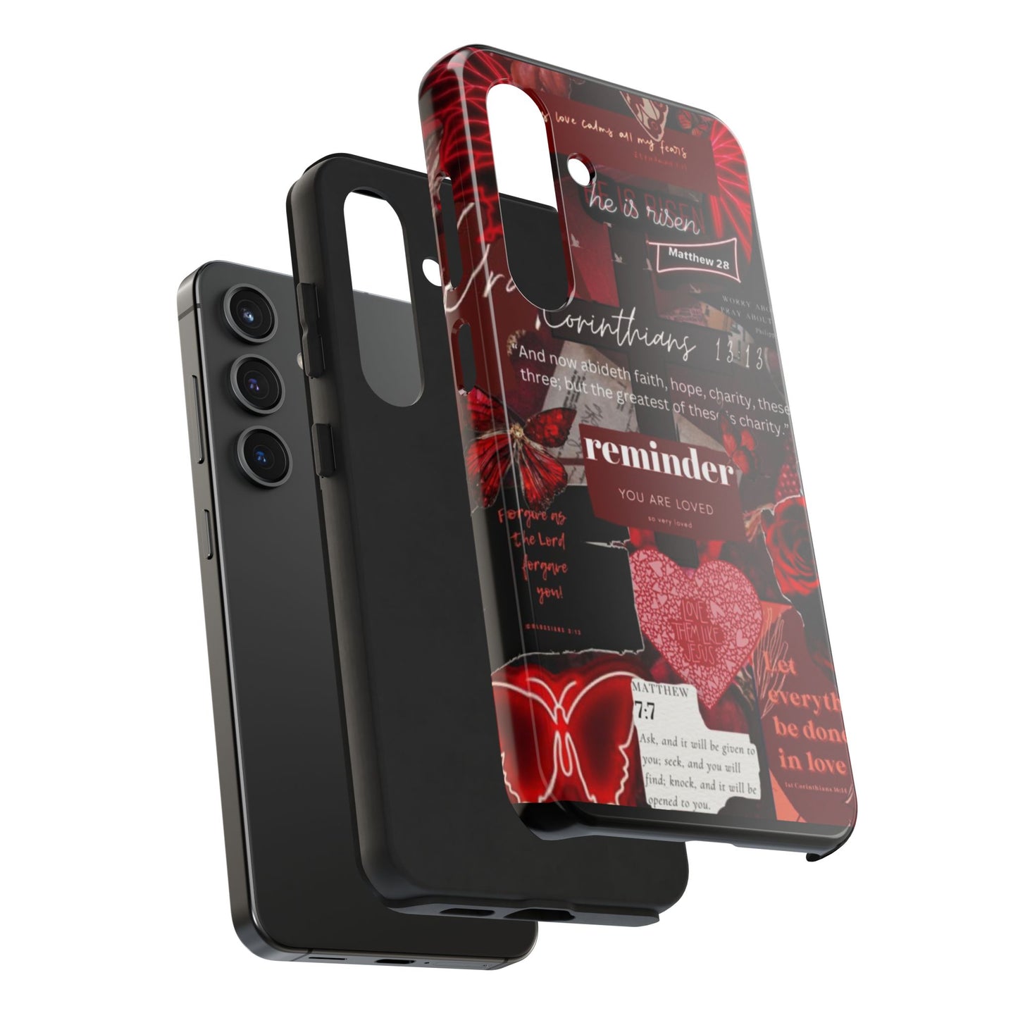 You are loved phone case, faith, love, and bold truth