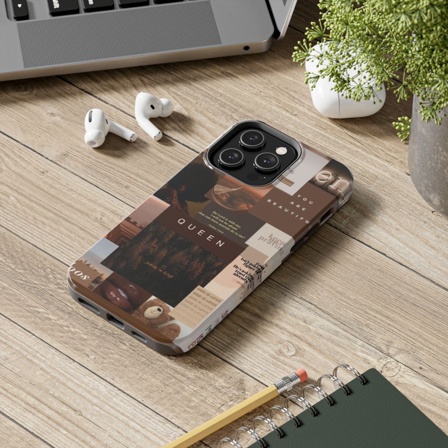 Jesus is King phone case identity, trust and power and every hold