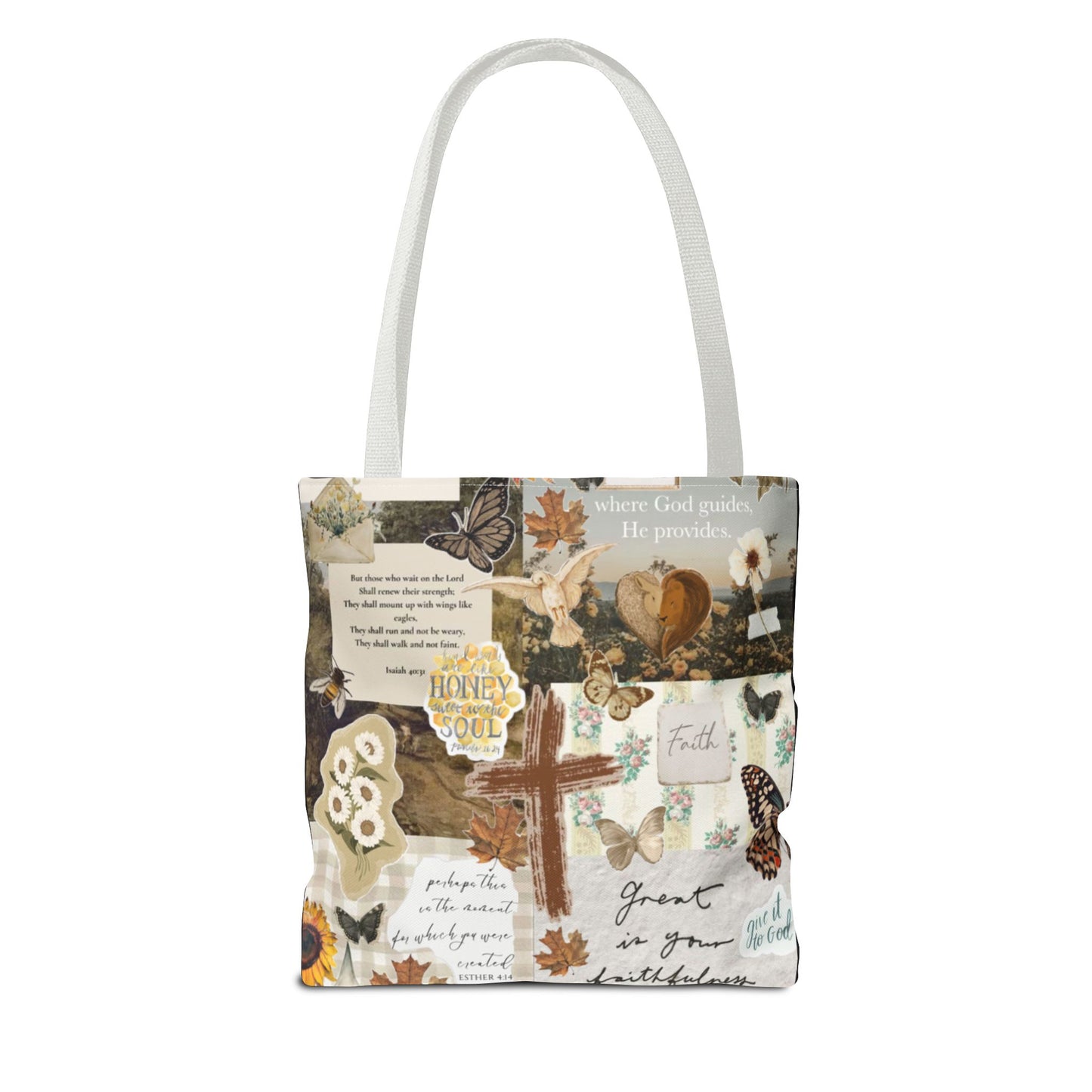 Inspirational Tote Bag for Faith and Hope