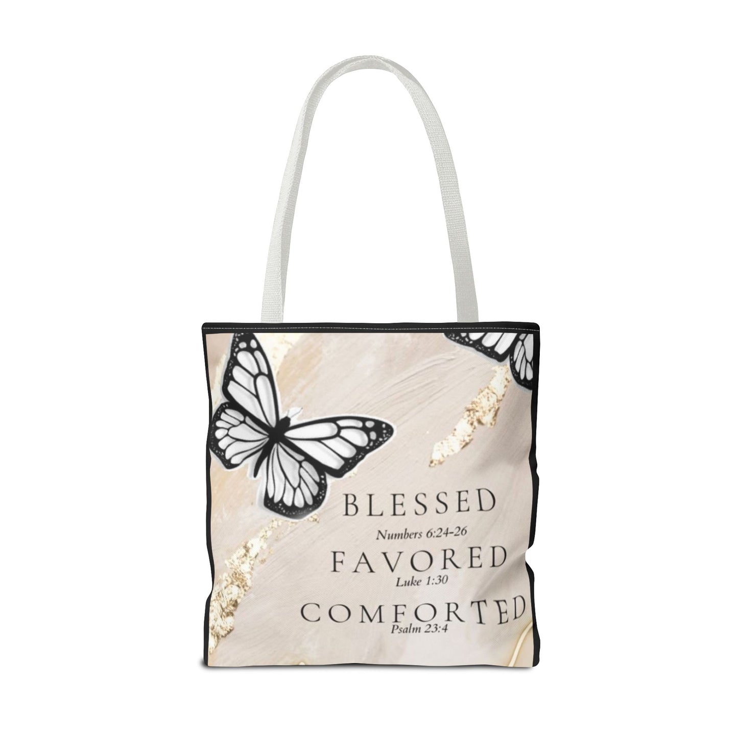 Blessed and  favored Tote Bag