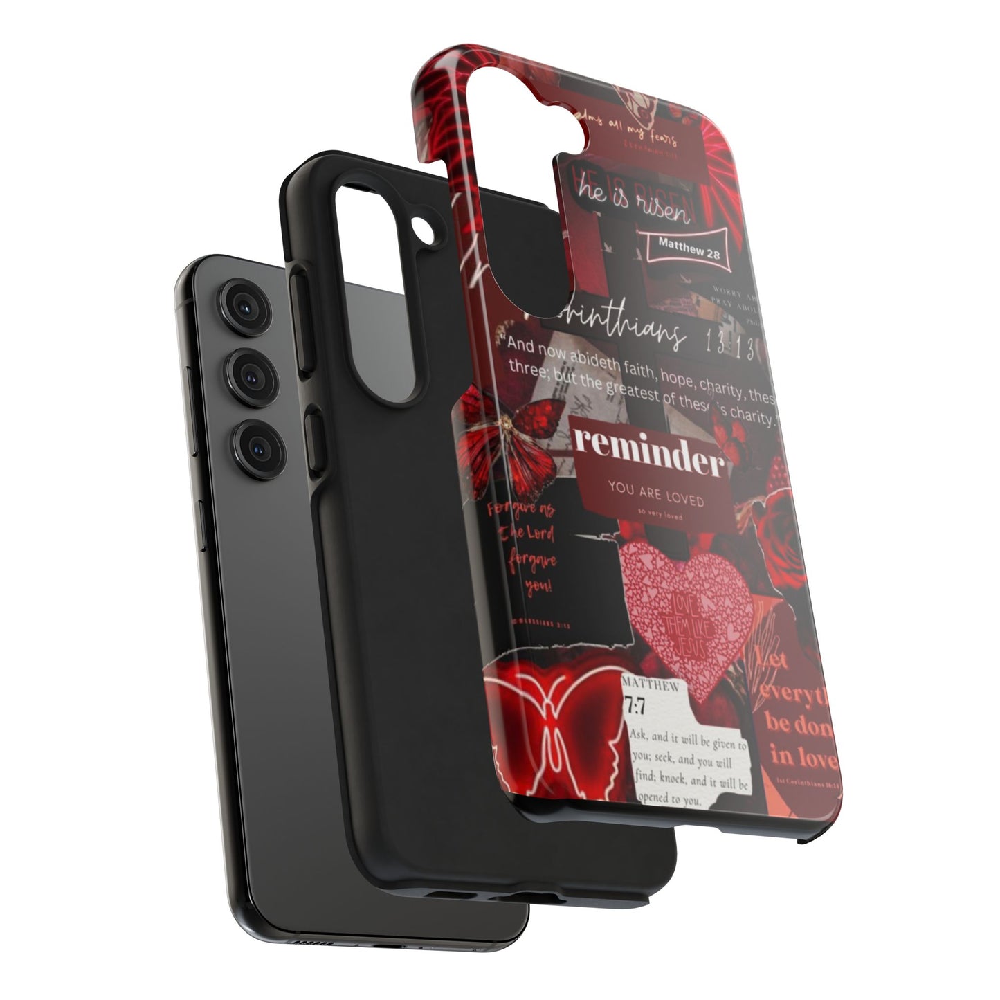 You are loved phone case, faith, love, and bold truth