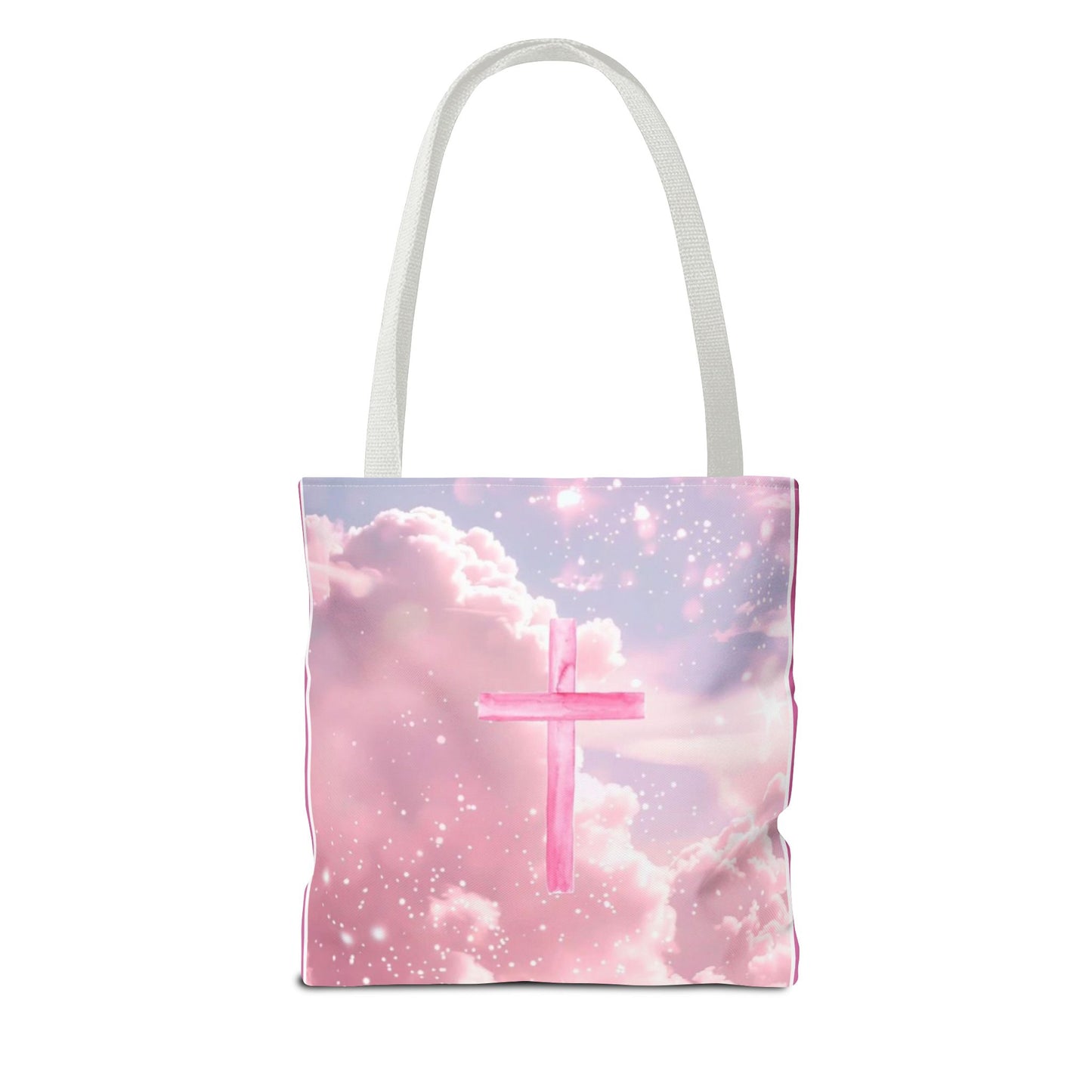 Inspirational Pink Cloud Tote Bag