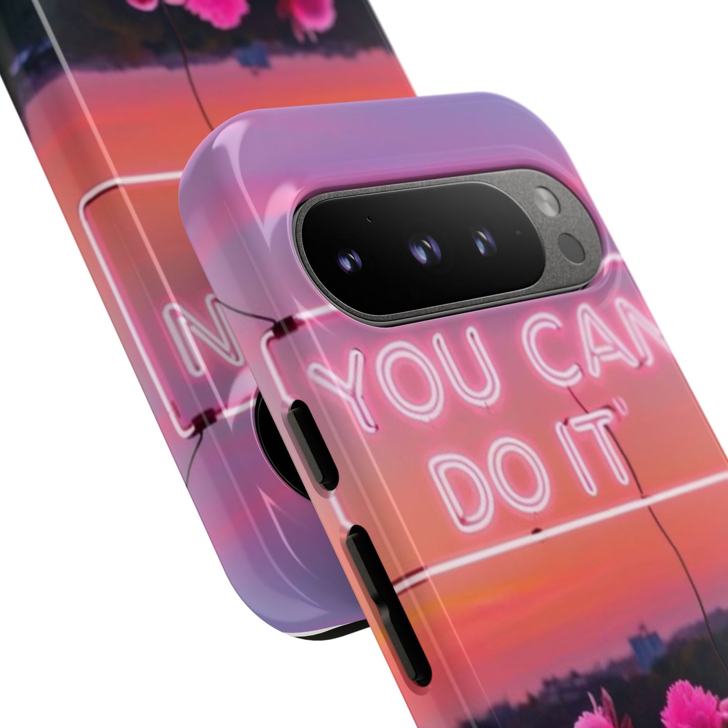 You can do it phone case bold words, soft strength