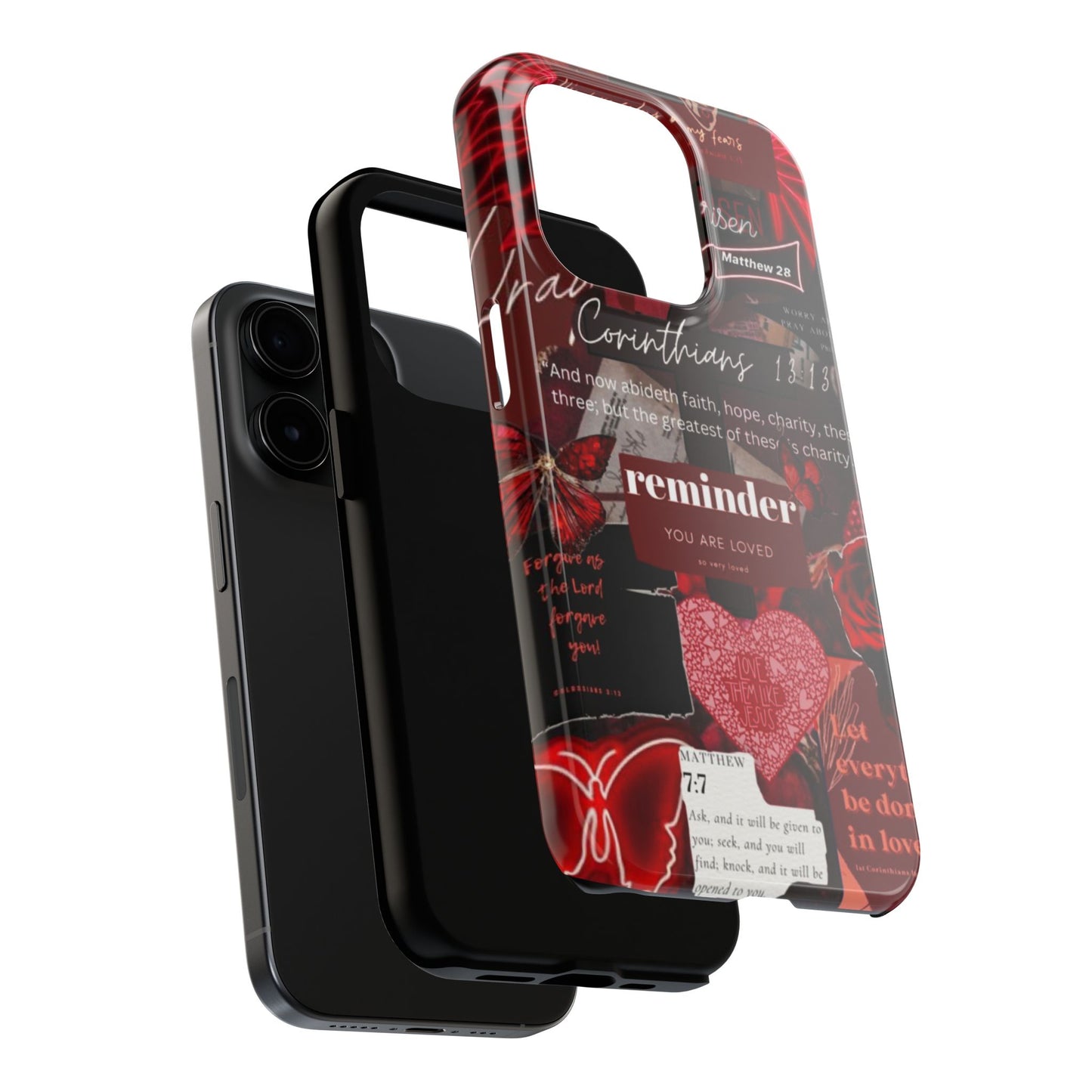 You are loved phone case, faith, love, and bold truth