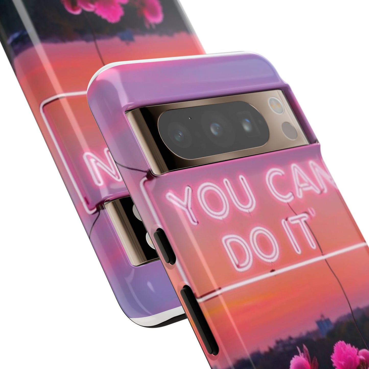 You can do it phone case bold words, soft strength