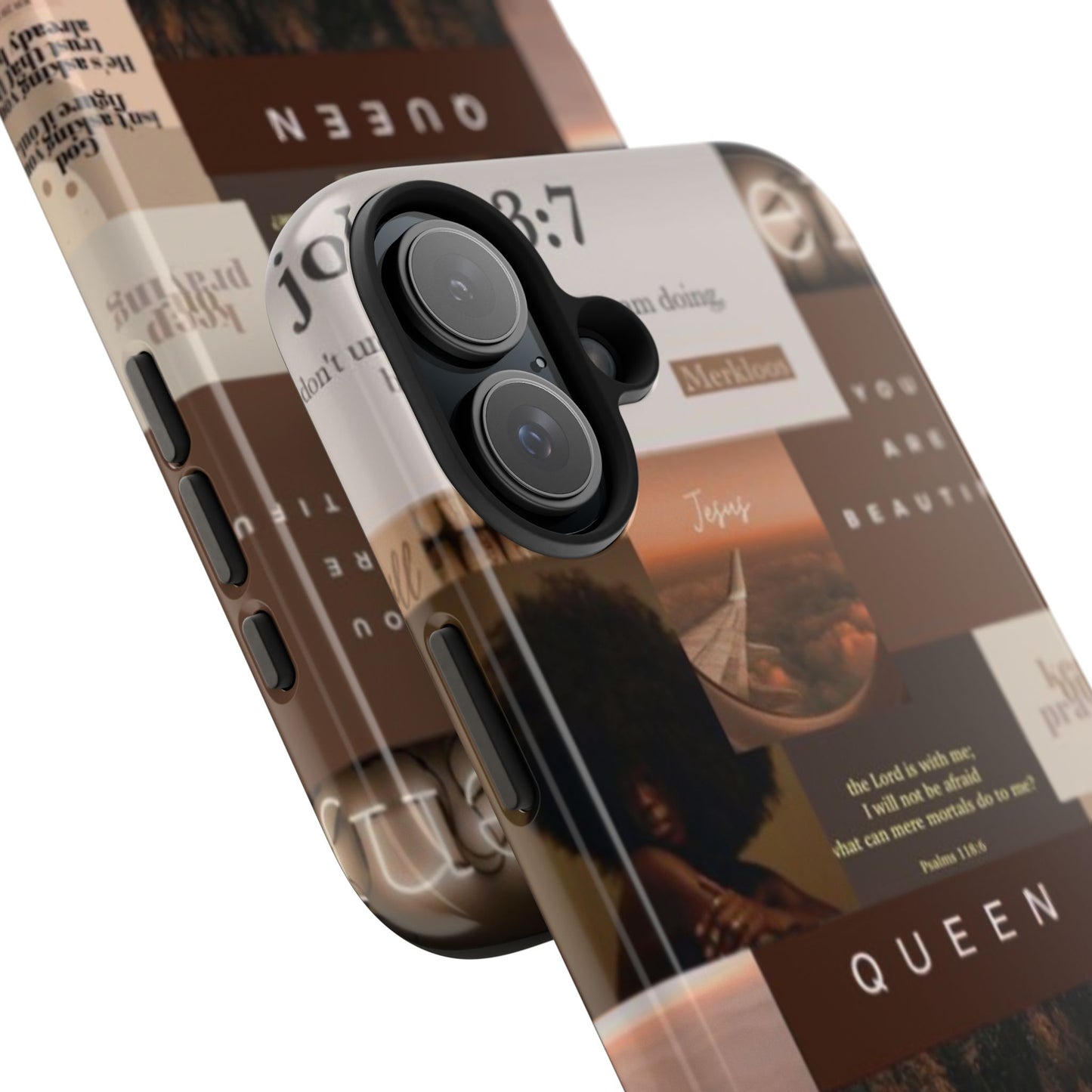 Jesus is King phone case identity, trust and power and every hold