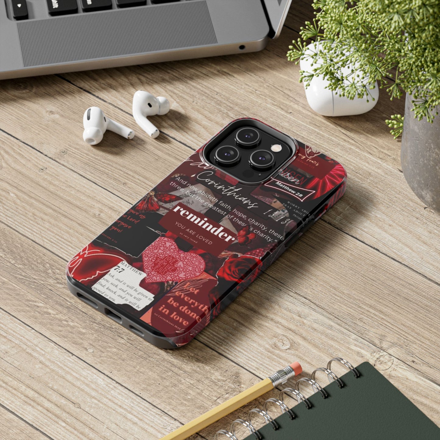 You are loved phone case, faith, love, and bold truth