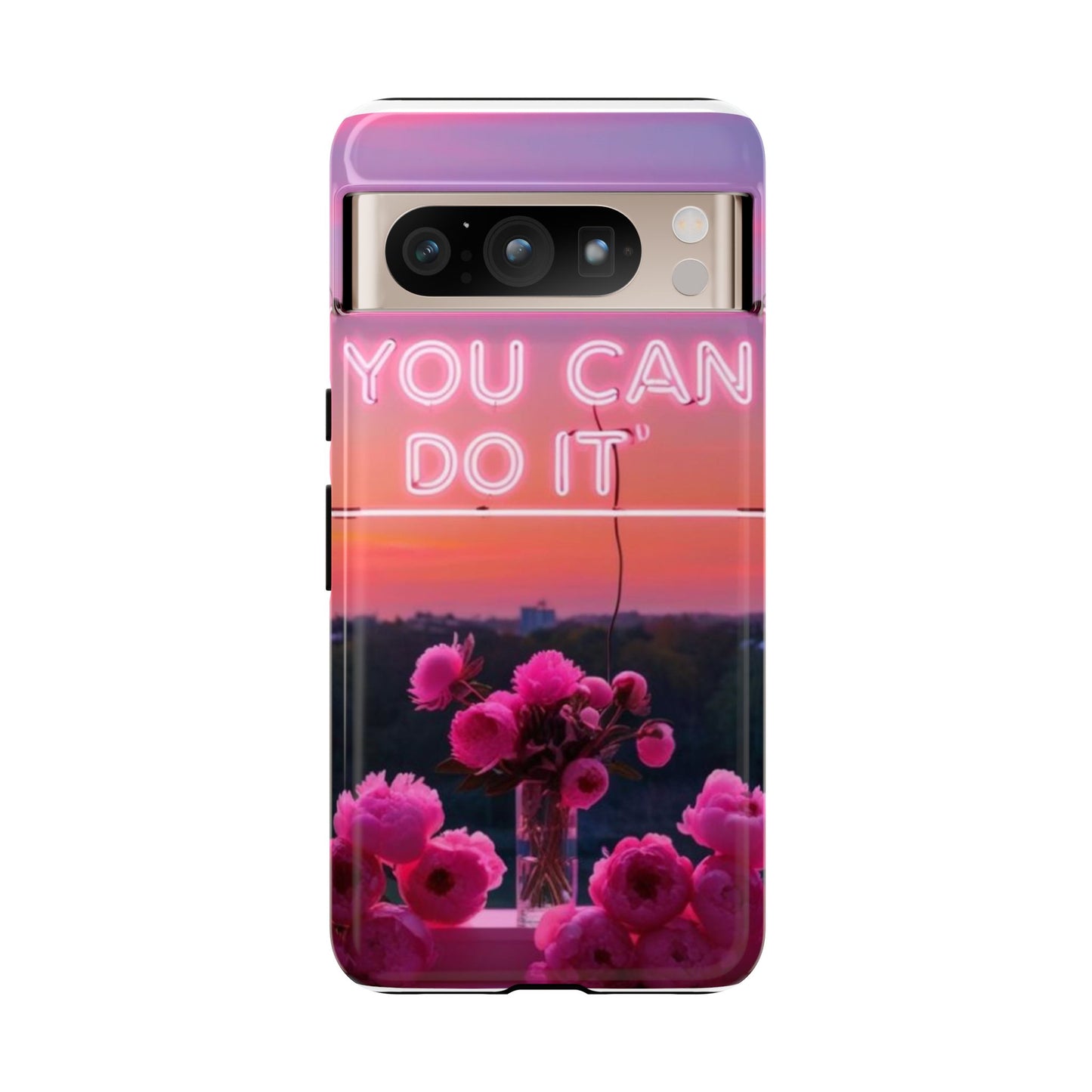 You can do it phone case bold words, soft strength