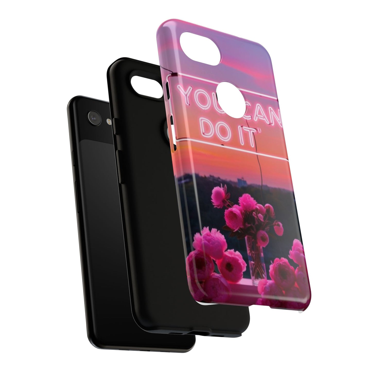 You can do it phone case bold words, soft strength
