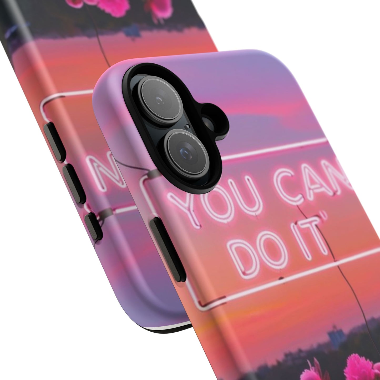 You can do it phone case bold words, soft strength