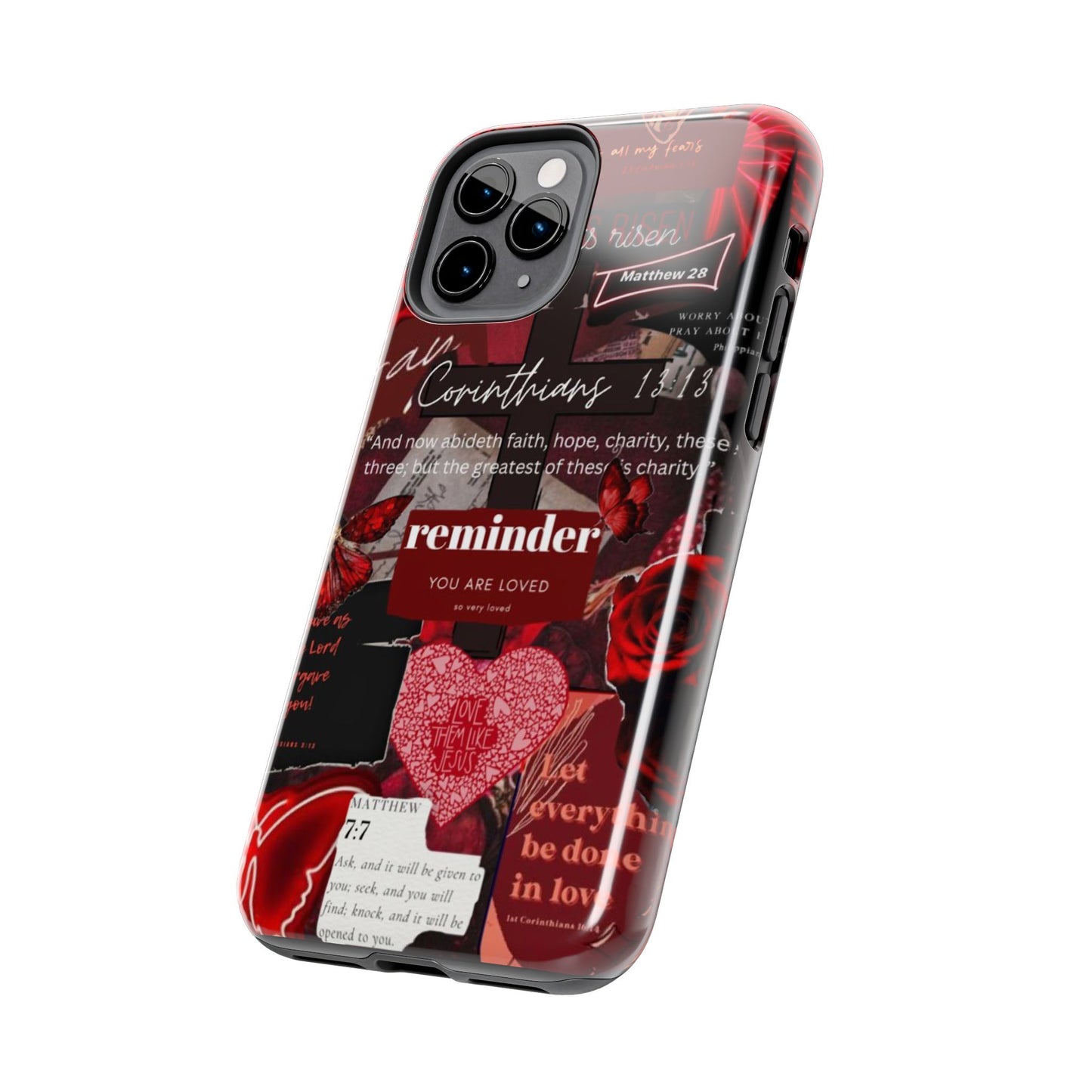 You are loved phone case, faith, love, and bold truth