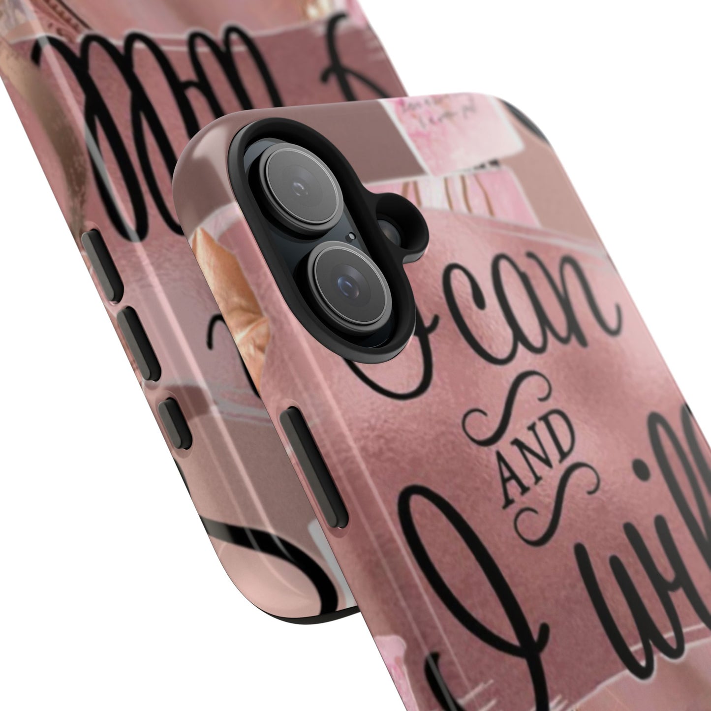 I can and I will  phone case faith, focus, and fierceness