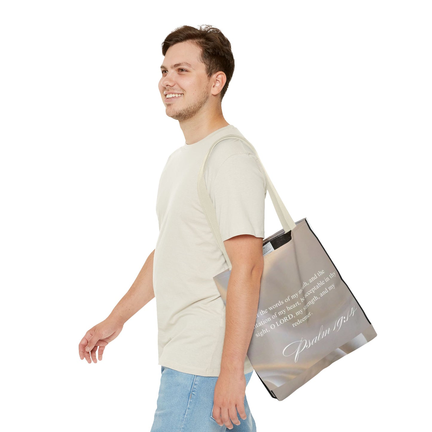 Meditation of my heart scripture Tote Bag psalm 19:14