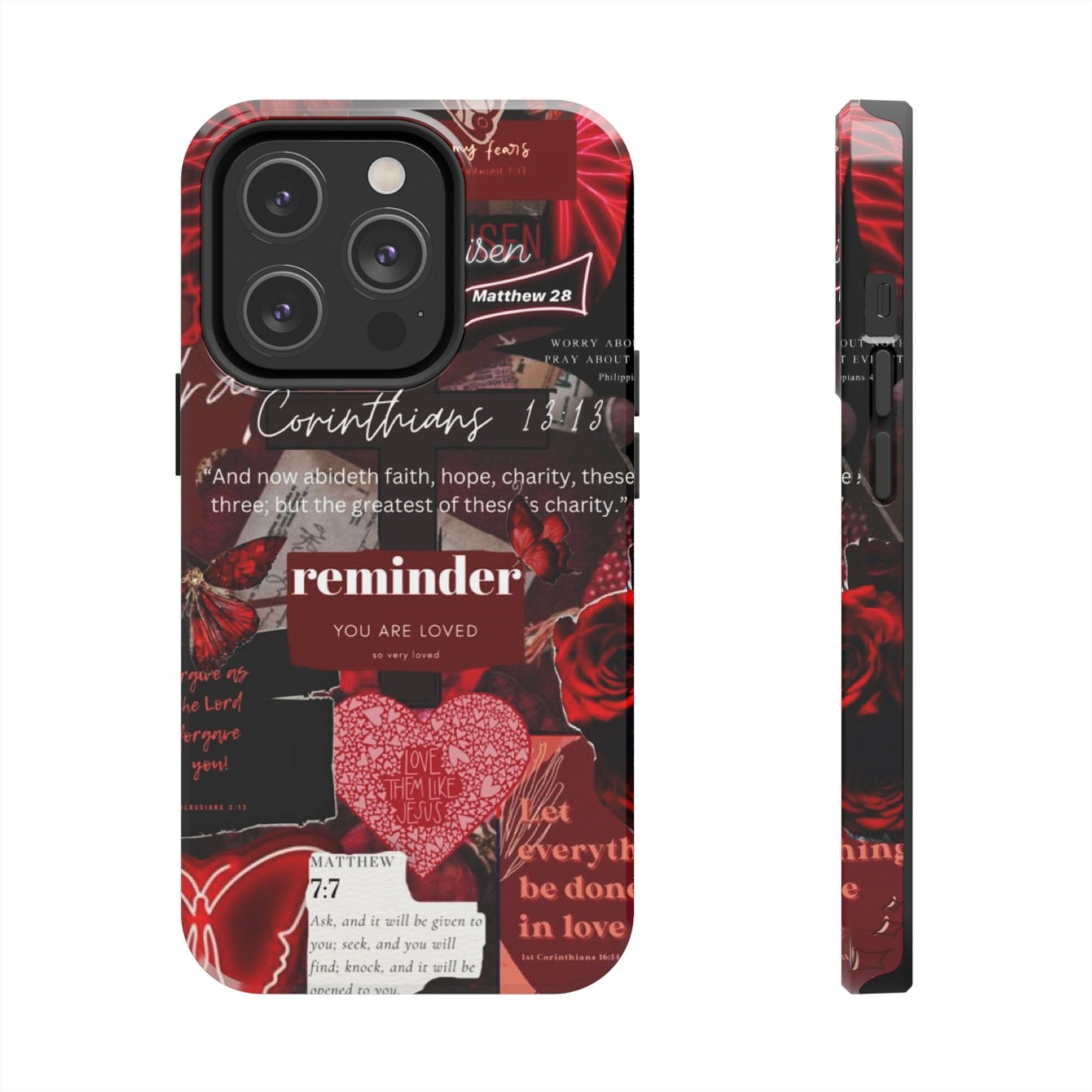 You are loved phone case, faith, love, and bold truth