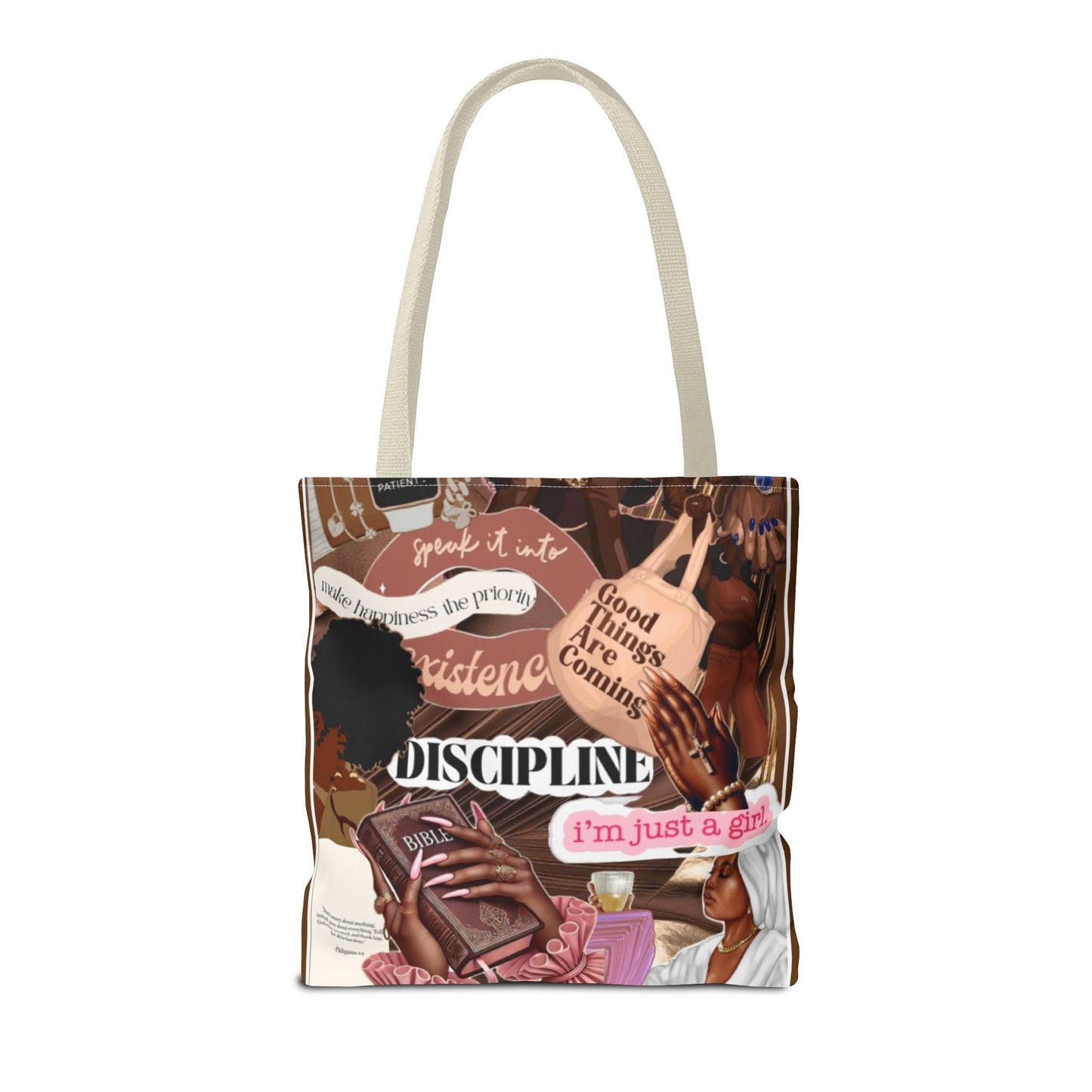 Empowerment Tote Bag - Discipline & Inspiration