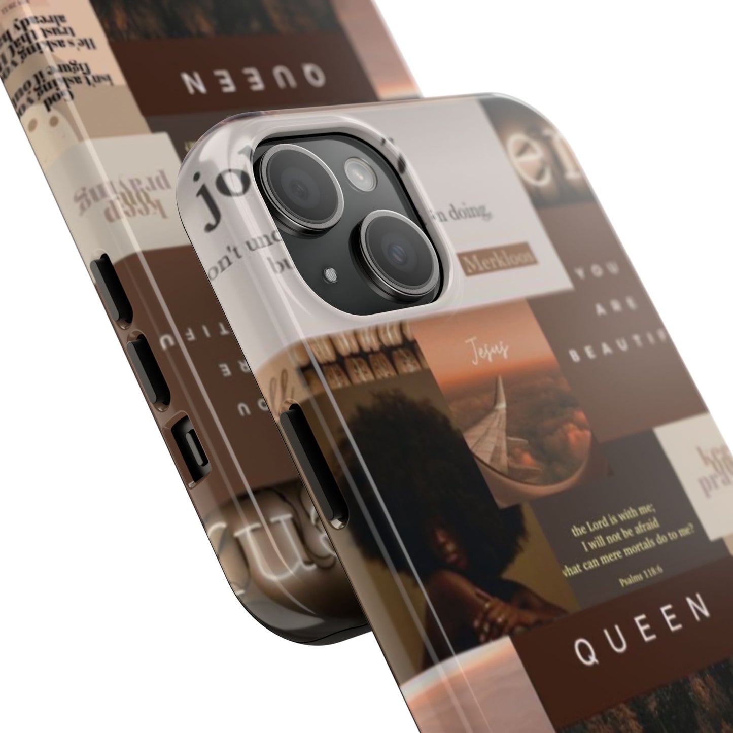 Jesus is King phone case identity, trust and power and every hold