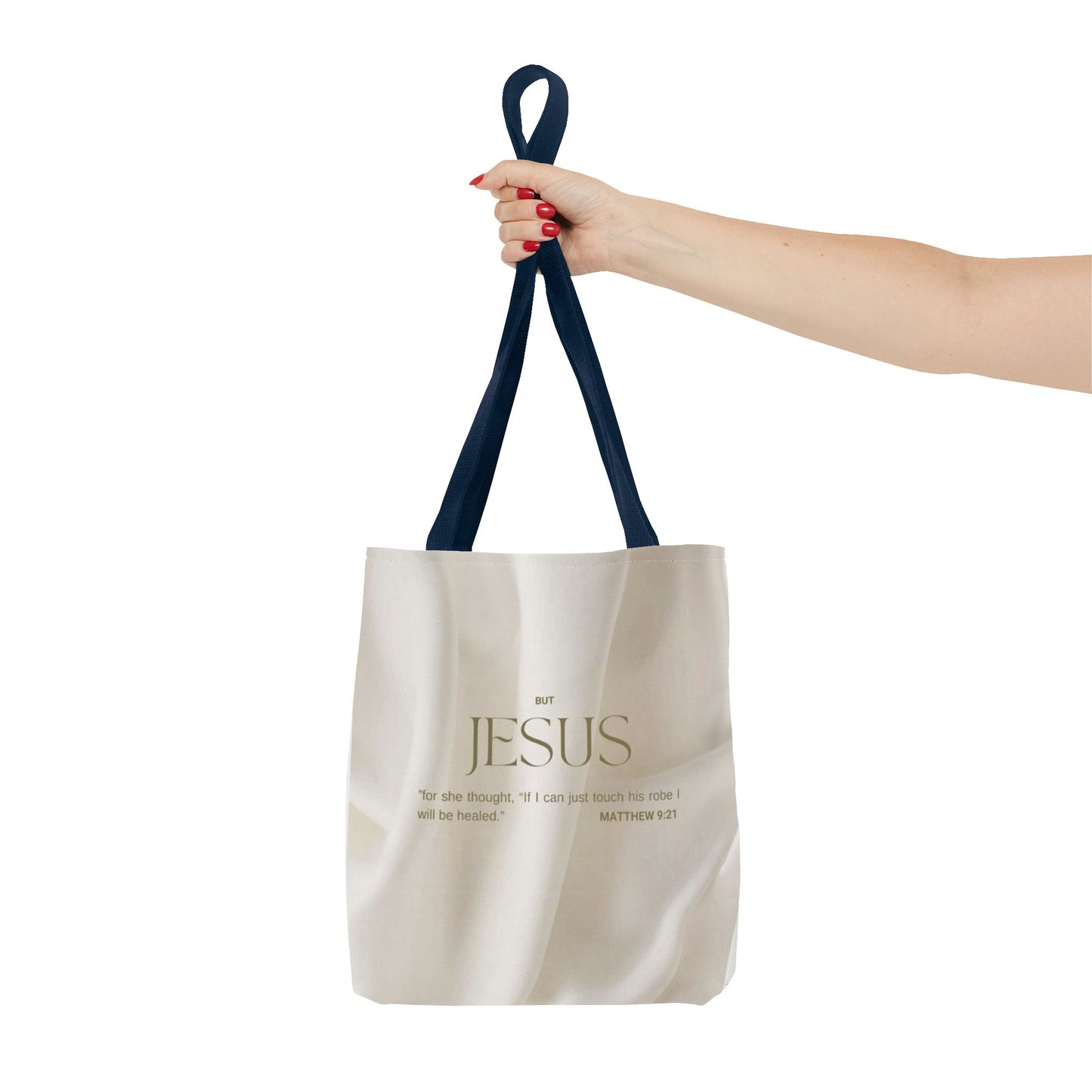 But Jesus healing scripture Tote Bag