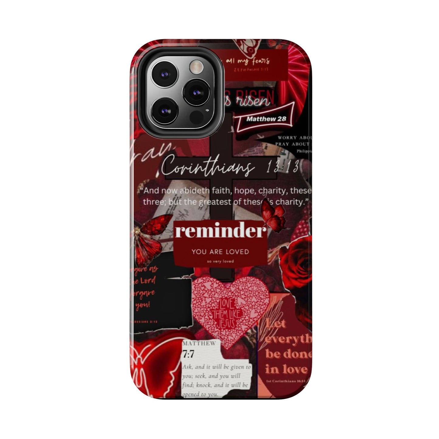 You are loved phone case, faith, love, and bold truth