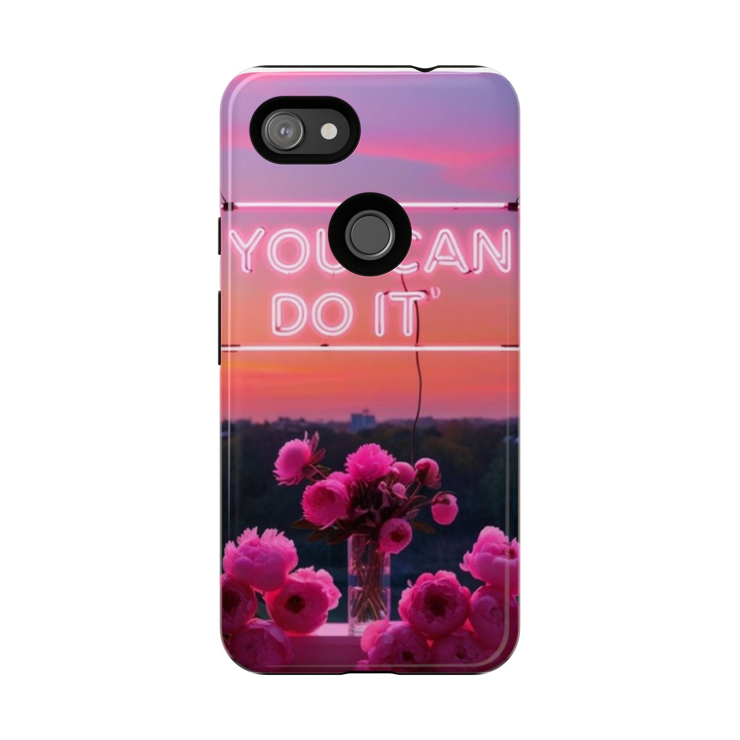 You can do it phone case bold words, soft strength