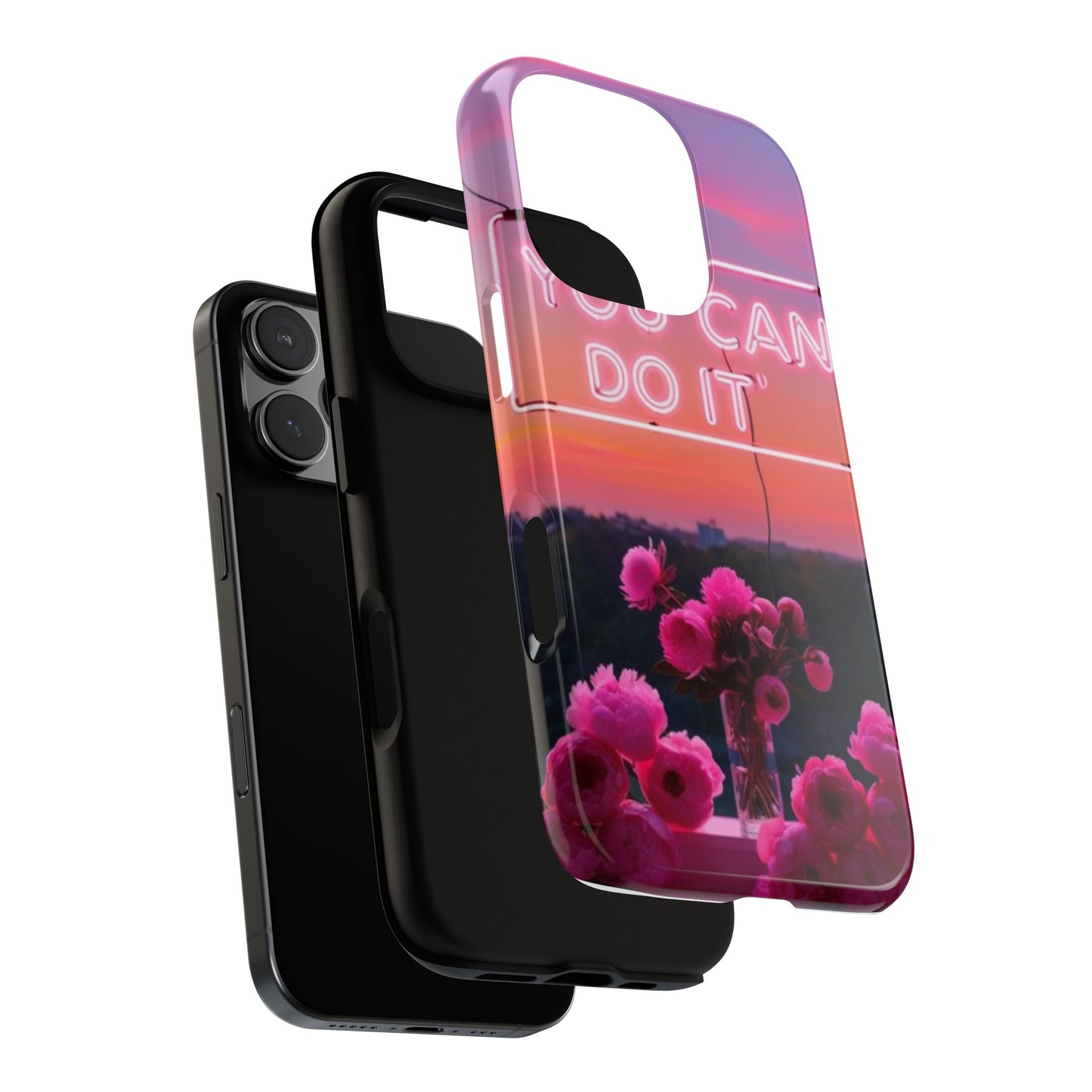 You can do it phone case bold words, soft strength