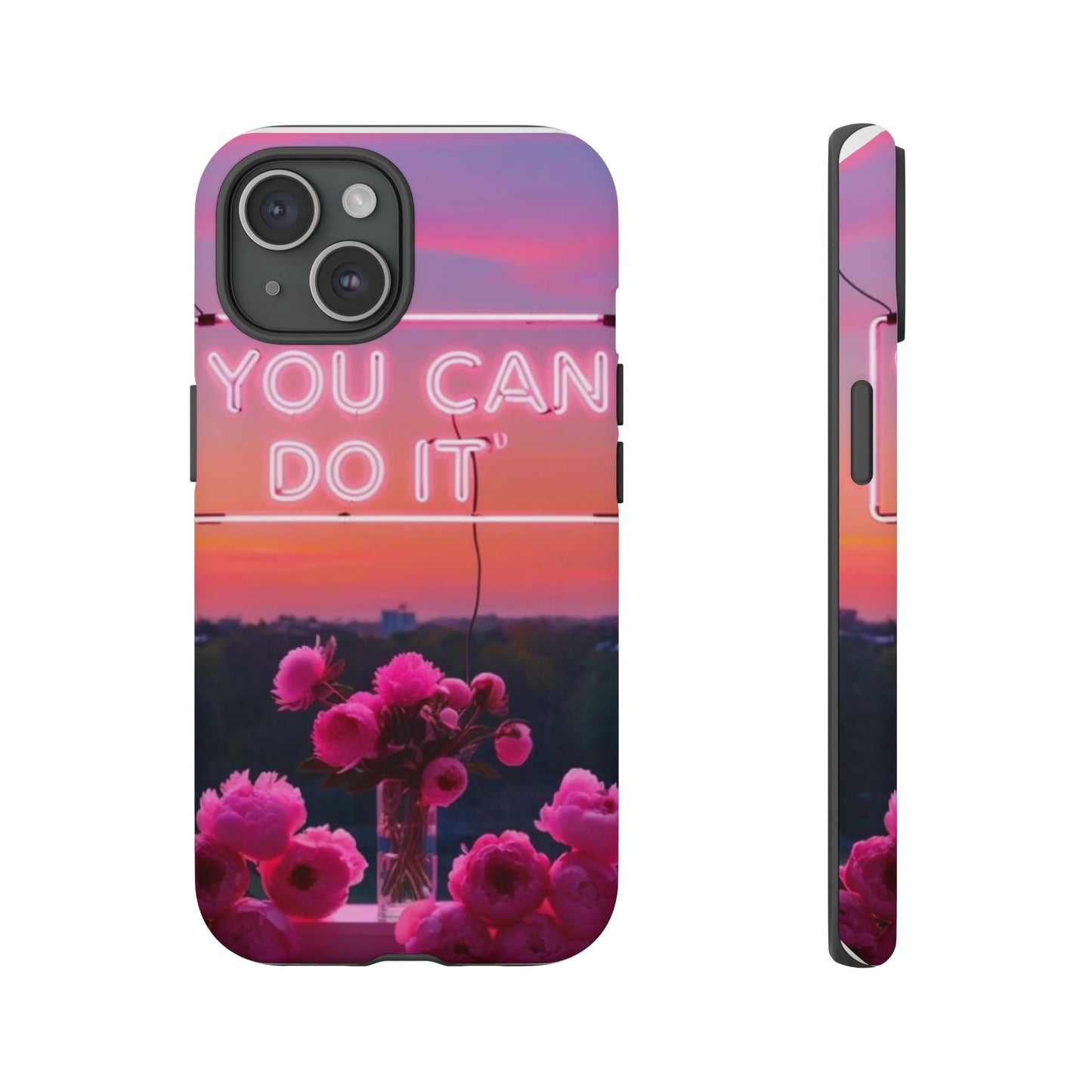 You can do it phone case bold words, soft strength