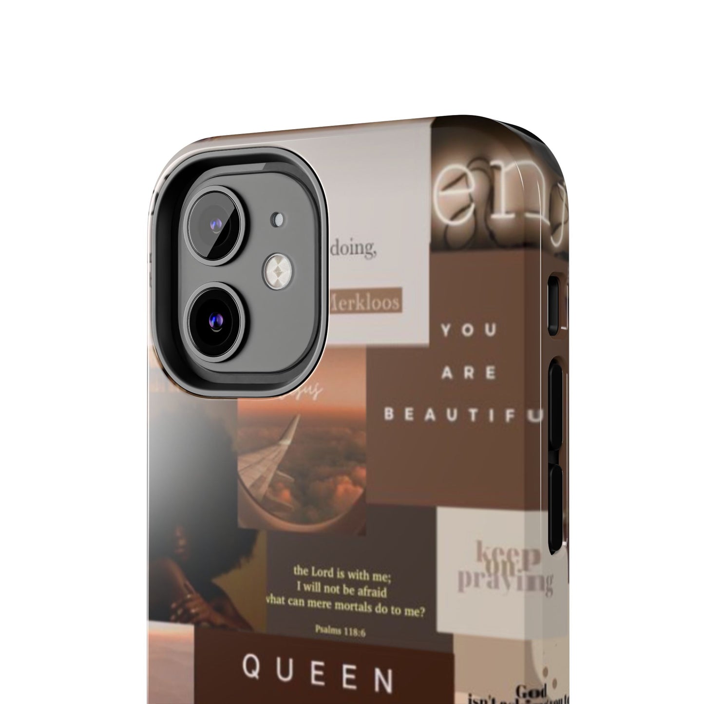 Jesus is King phone case identity, trust and power and every hold