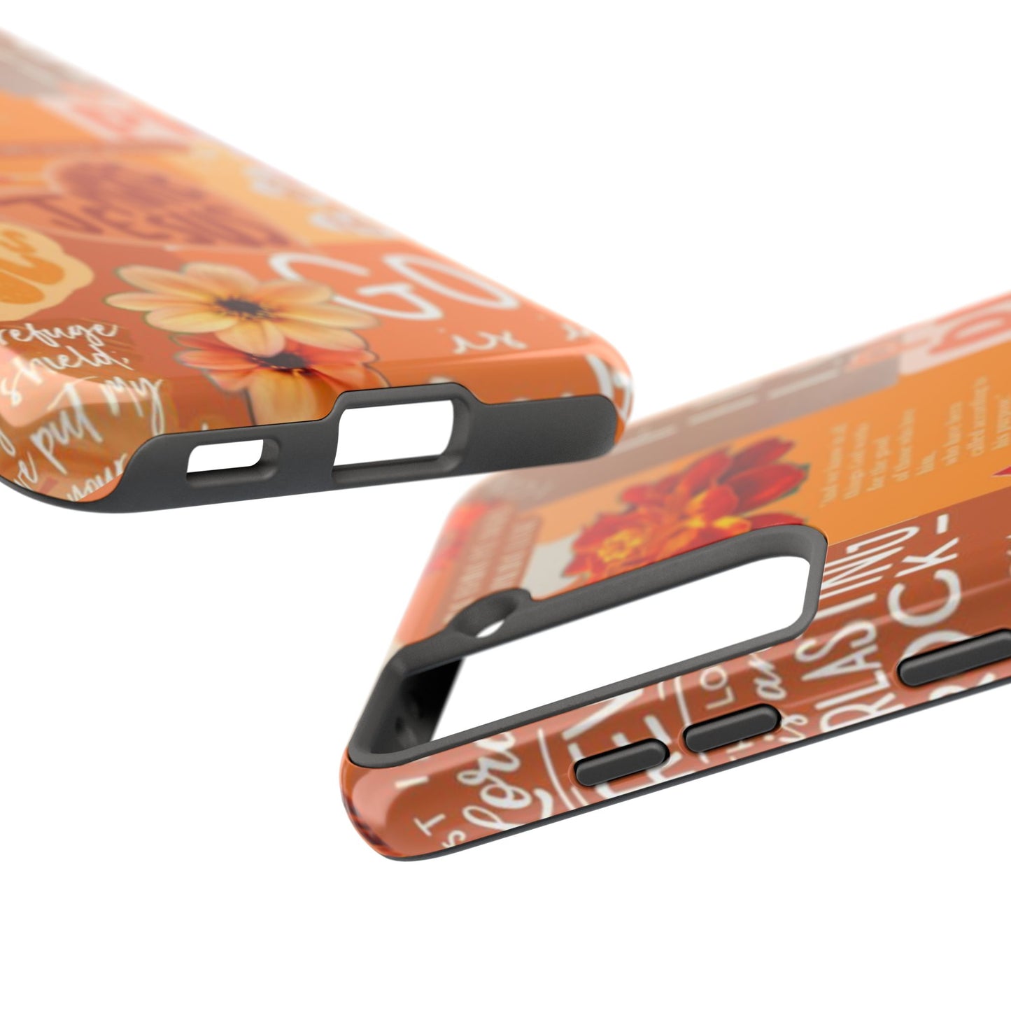 God is in control phone case, bright, bold and prayer filled