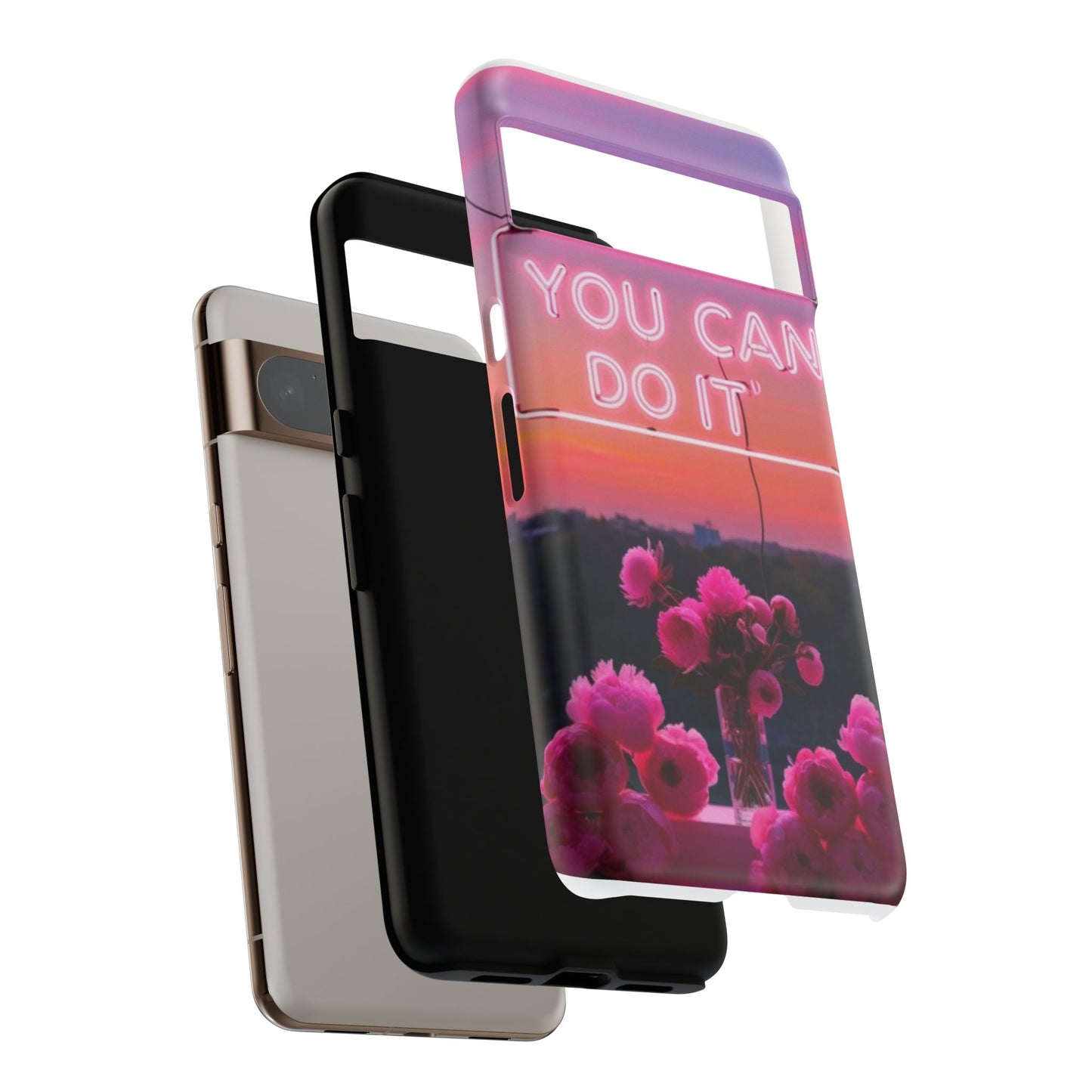 You can do it phone case bold words, soft strength